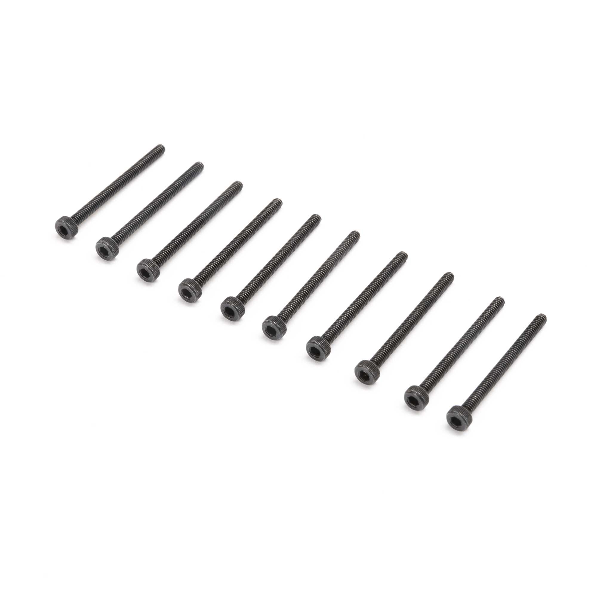 Losi Cap Head Screws, M2x25mm (10)-LOS215010