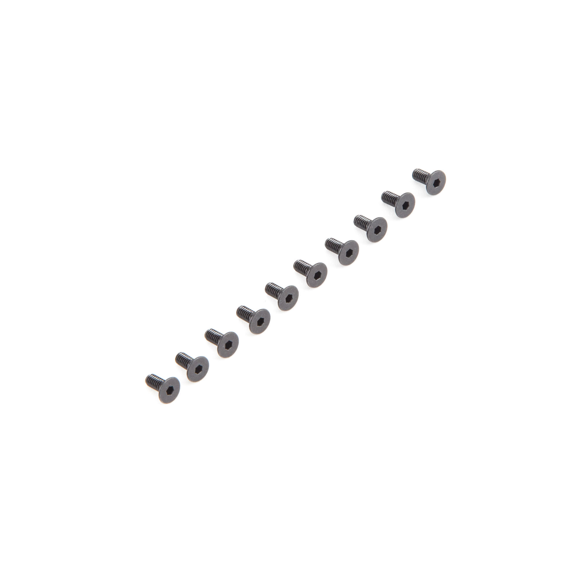 Losi Flat Head Screws M2.5 x 5mm (10)-LOS235008