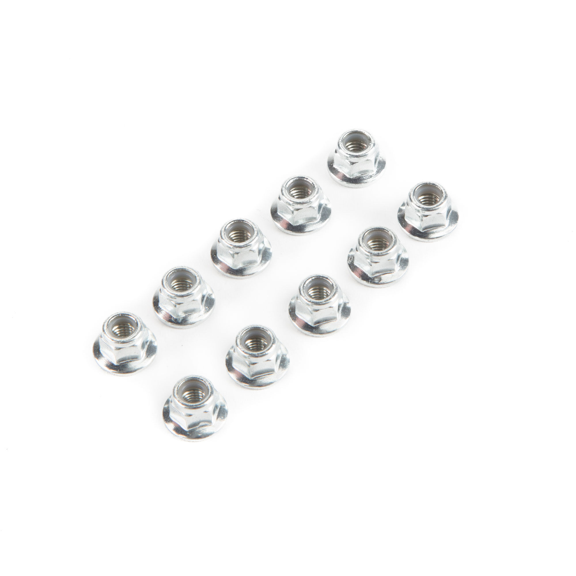 Losi Lock Nut Flanged M5 x 0.8 Serrated (10)-LOS235015