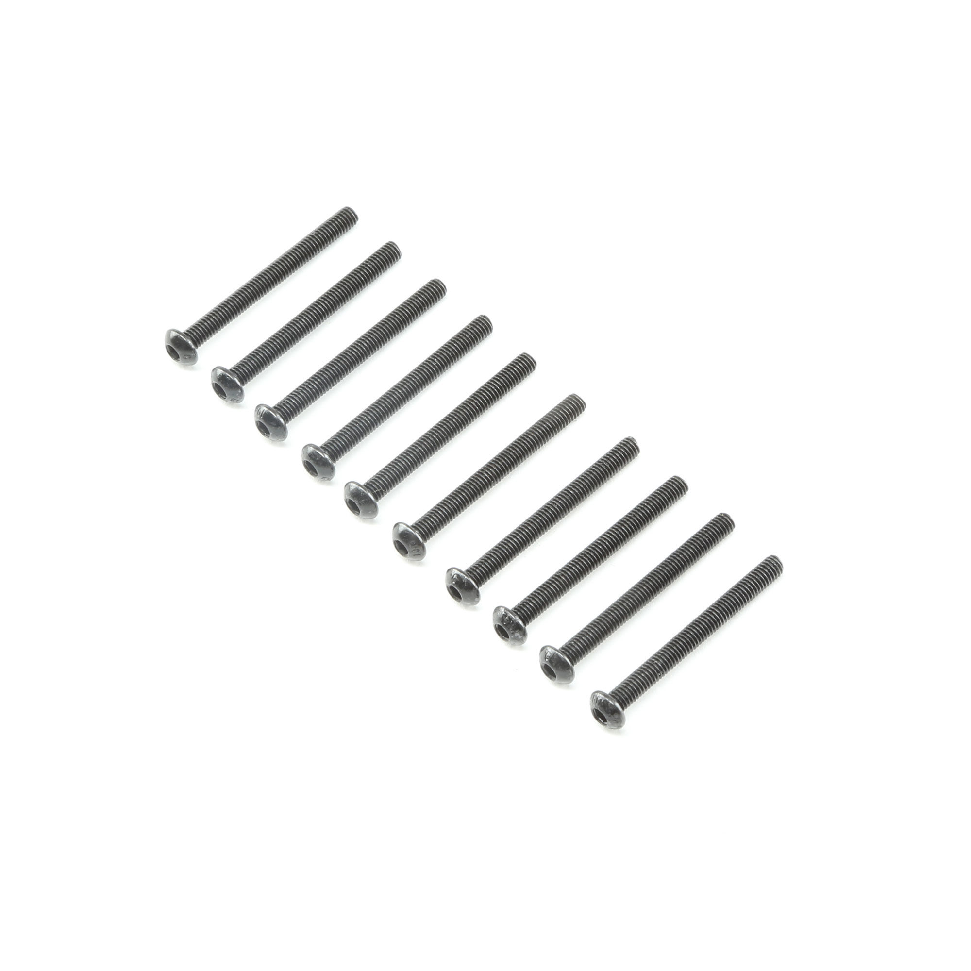 Losi Button Head Screws M3x30mm (10)-LOS235025