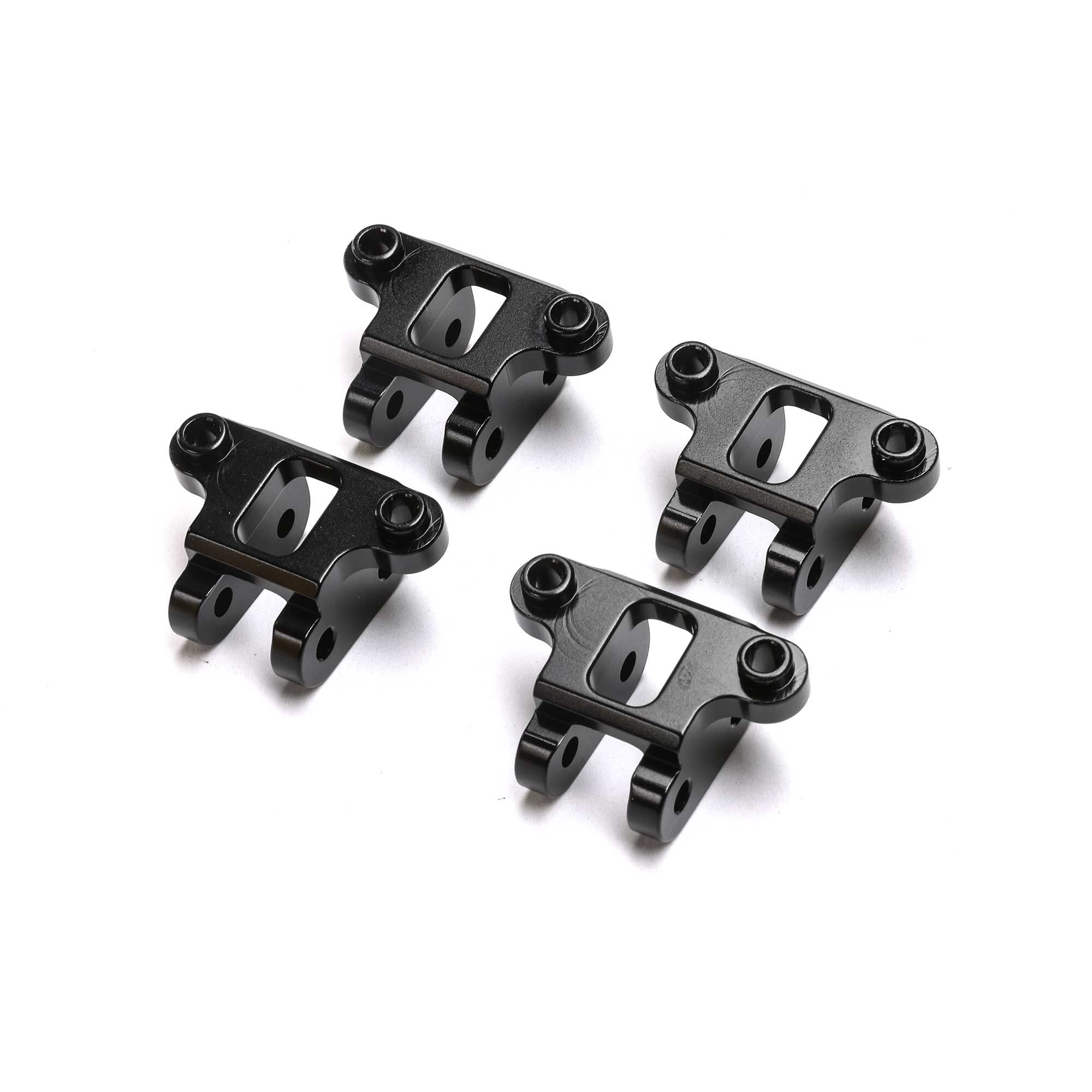 Losi Aluminum Axle Shock Mount Black (4): TLR Tuned LMT-LOS344003