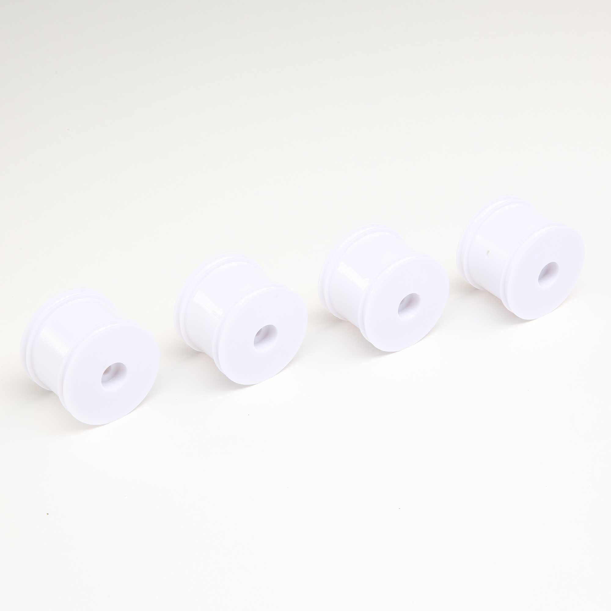 Losi FR/RR Wheel, White (4): Mini-T 2.0-LOS41012