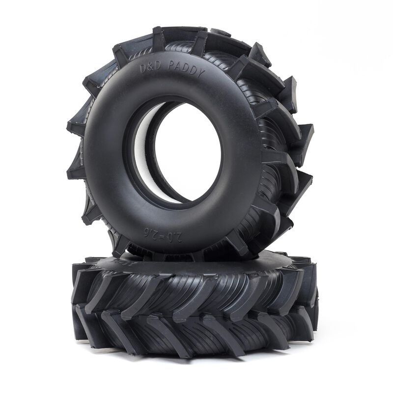 Losi D&D Paddy Tire w/Foam (2): LMT Mega-LOS44004