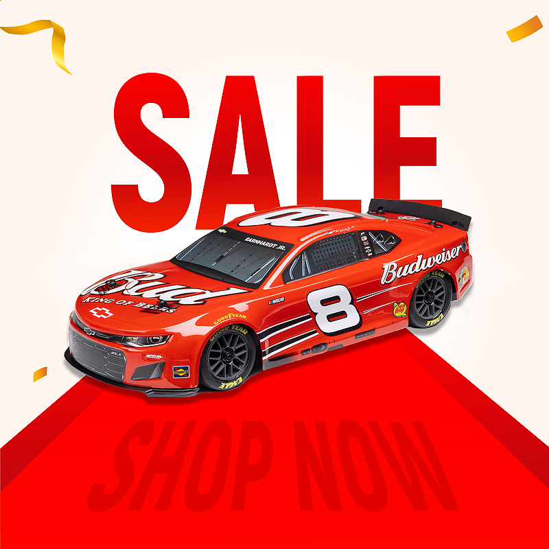Losi 1/12 NASCAR Dale Earnhardt Jr. No. 8 Budweiser (Battery