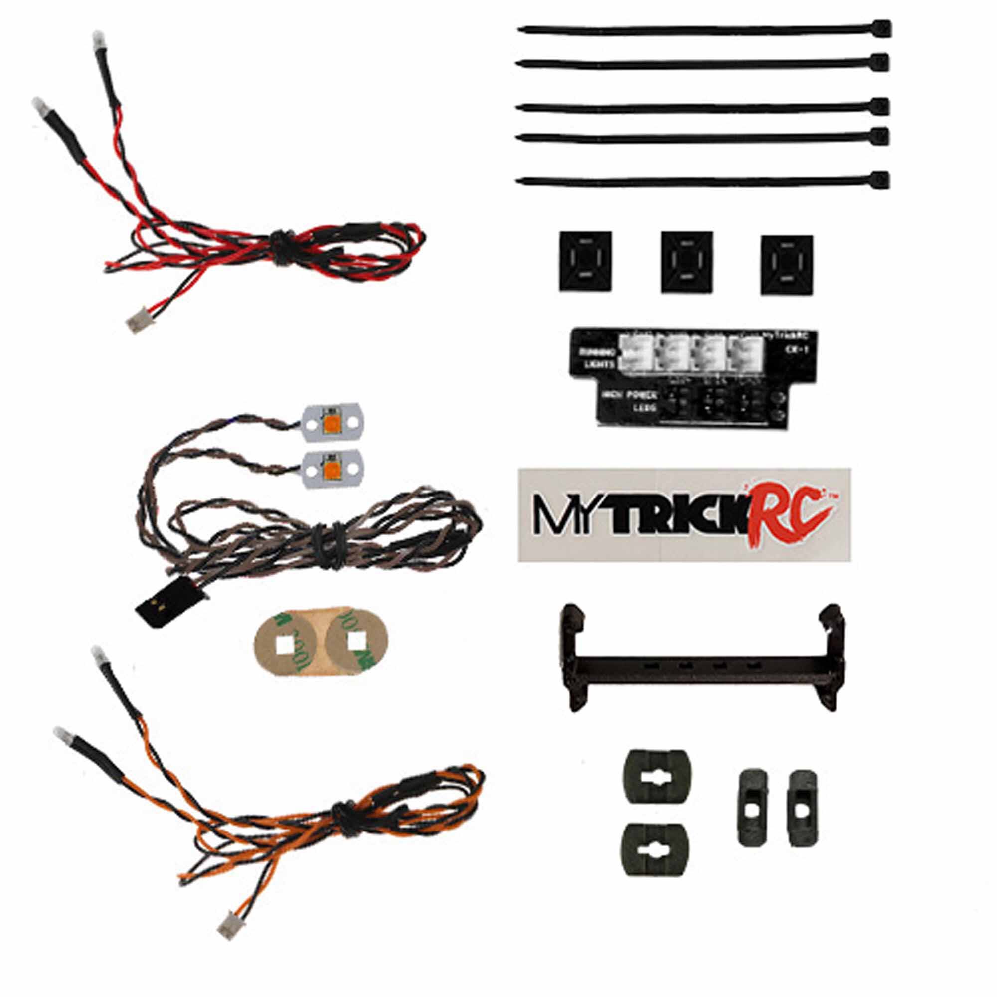 MyTrickRC, Inc. CX-1 Off-Road Light Kit, 1:24 Axial SCX24 1967 Chevrolet C10-MYKAX14