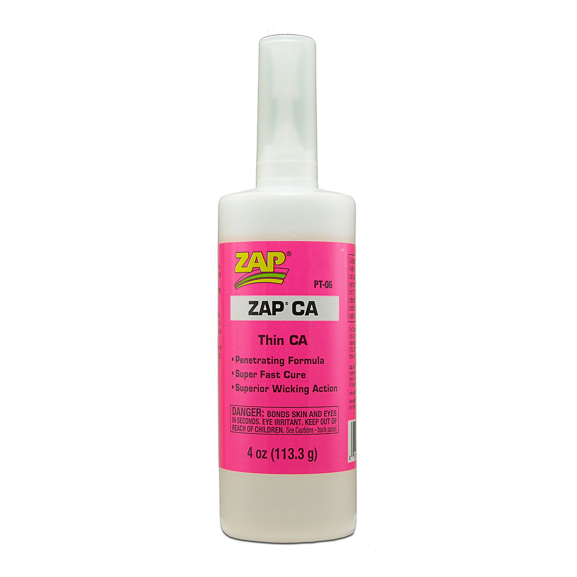 Zap Thin CA Glue, 4 oz-PAAPT06
