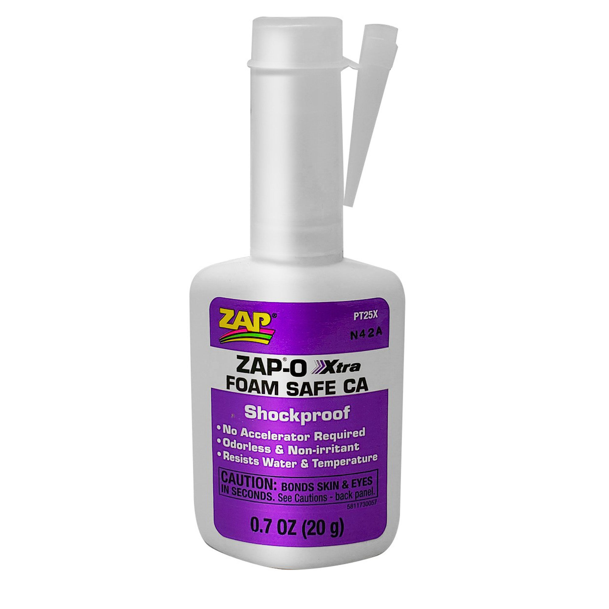 ZAP-O Xtra Foam Safe CA Glue, .7 oz-HOBBY ZONE