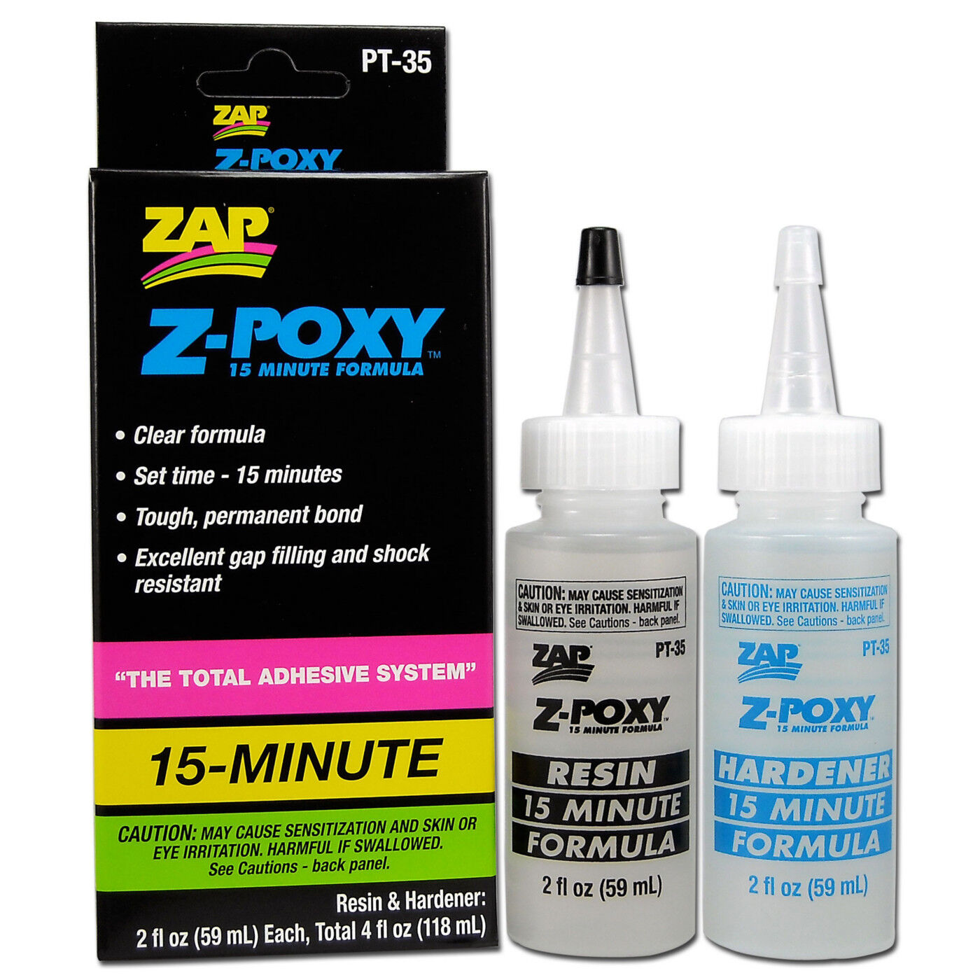 Z-Poxy 15 Minute Epoxy, 4 oz-PAAPT35