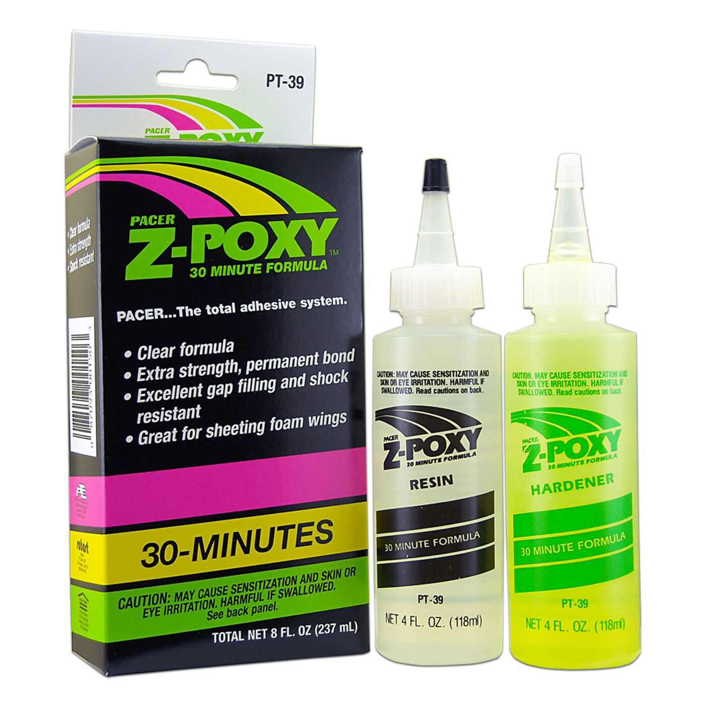 ZAP 30 Min Z-Poxy, 8 oz-HOBBY ZONE