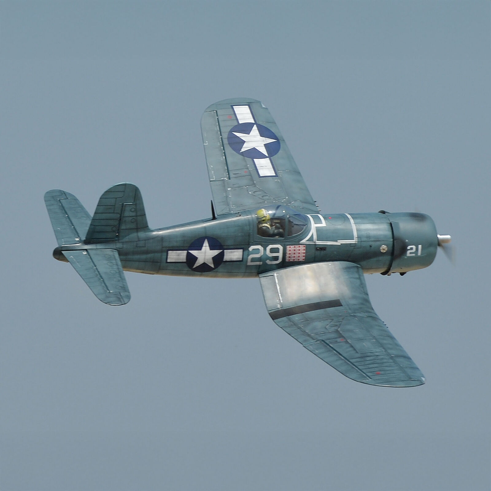 Phoenix Model F4U Corsair 50-60cc ARF with Electric Retracts, 85"-PMMA0201