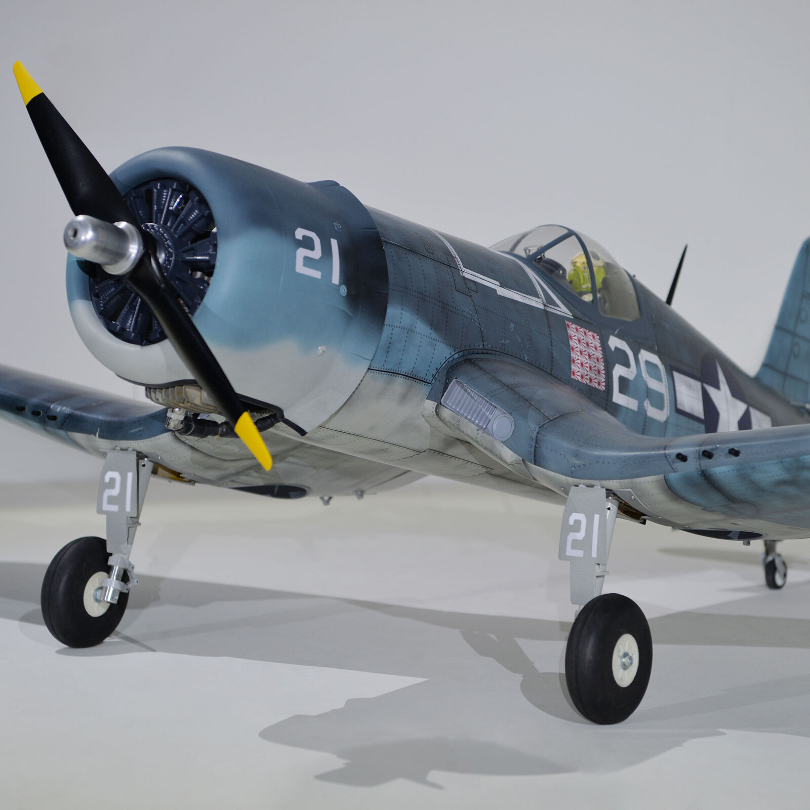 Phoenix Model F4U Corsair 50-60cc ARF with Electric Retracts, 85"-PMMA0201