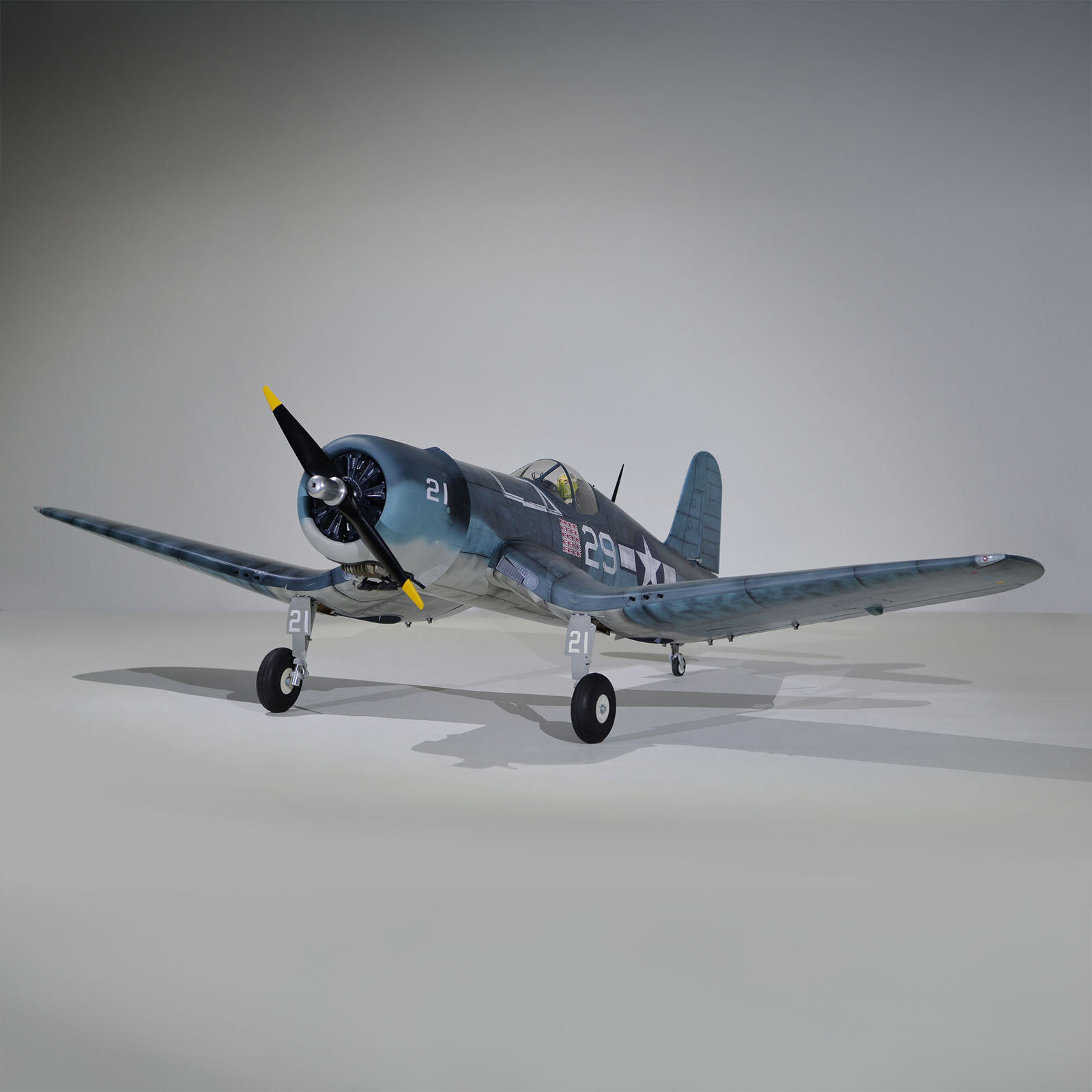 Phoenix Model F4U Corsair 50-60cc ARF with Electric Retracts, 85"-PMMA0201