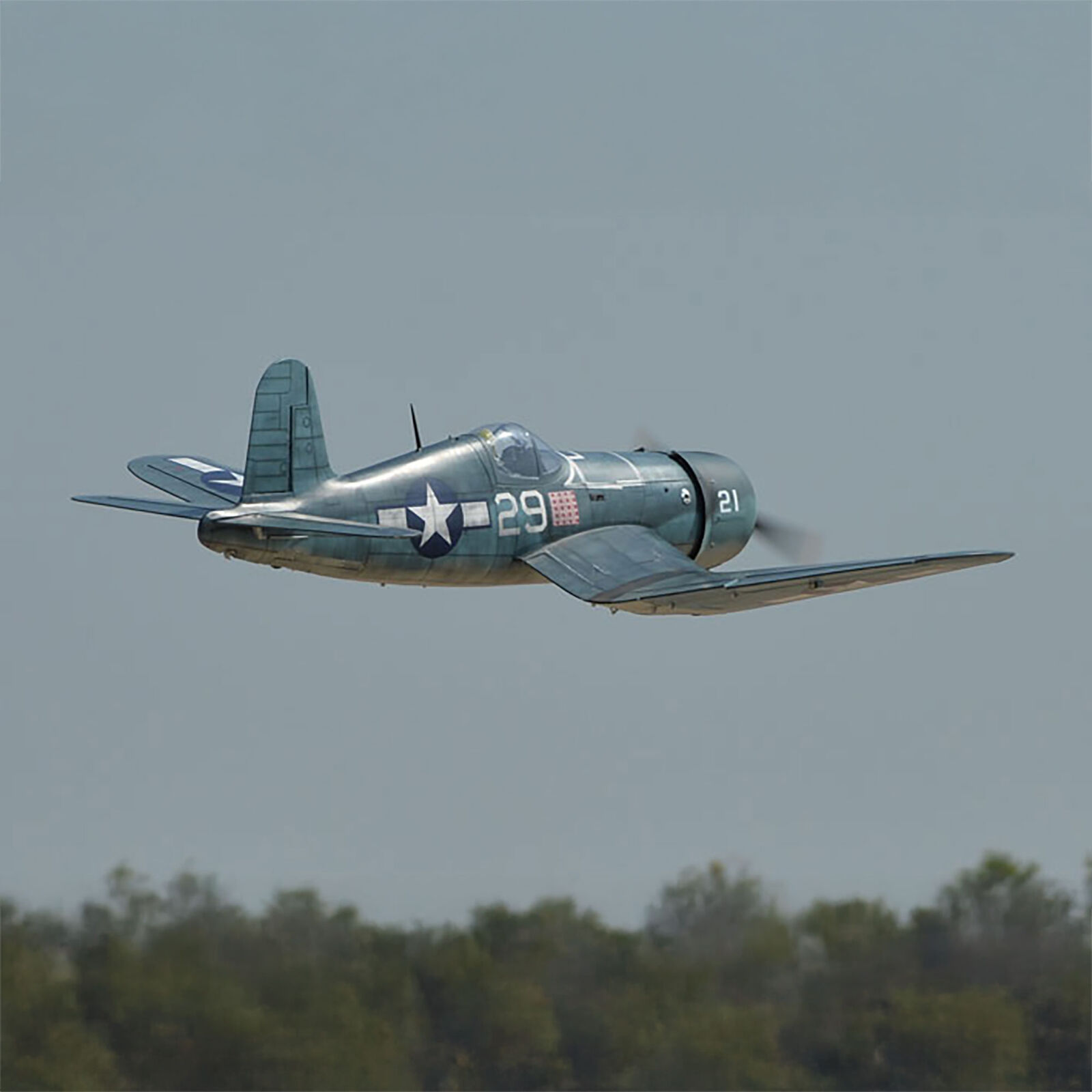 Phoenix Model F4U Corsair 50-60cc ARF with Electric Retracts, 85"-PMMA0201