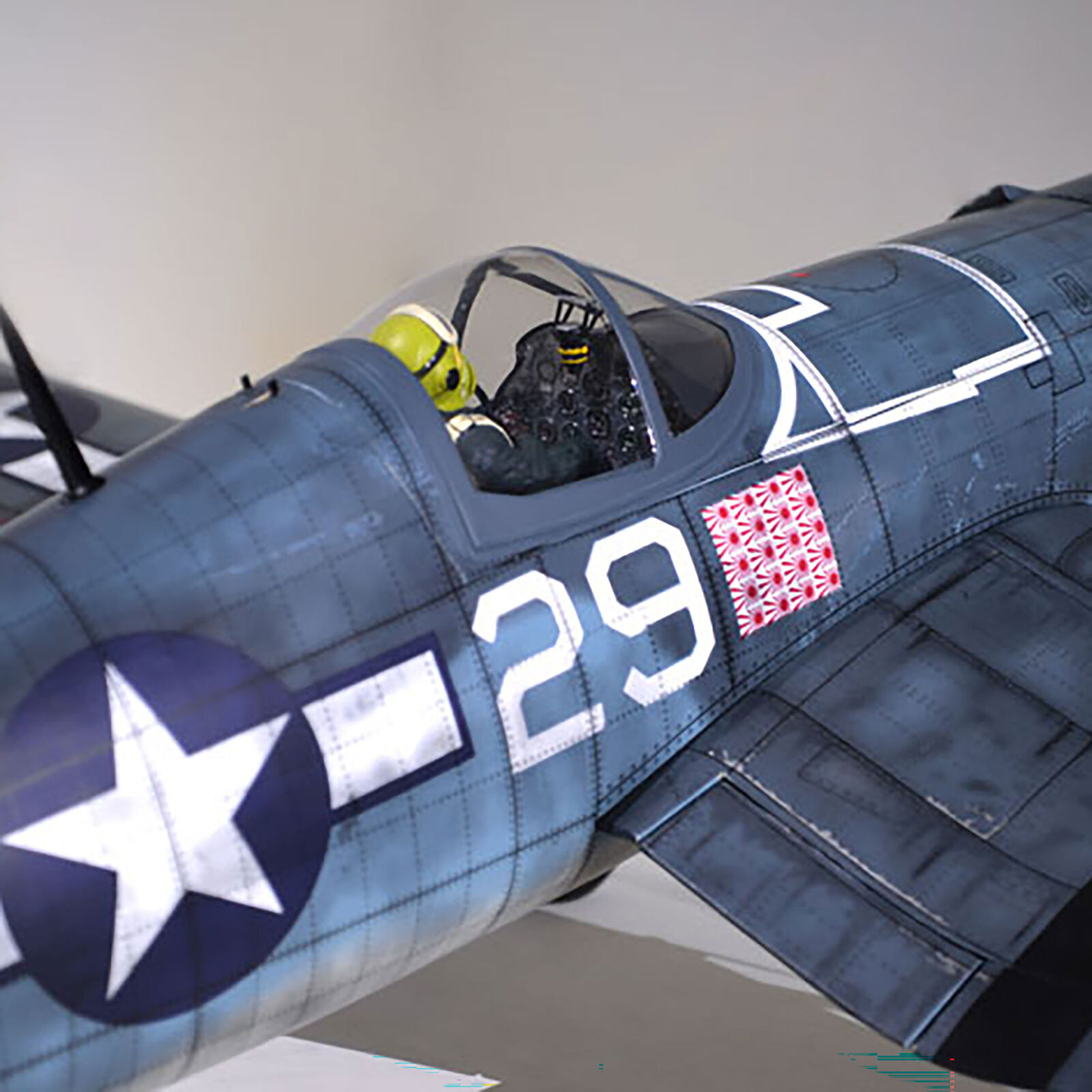 Phoenix Model F4U Corsair 50-60cc ARF with Electric Retracts, 85"-PMMA0201
