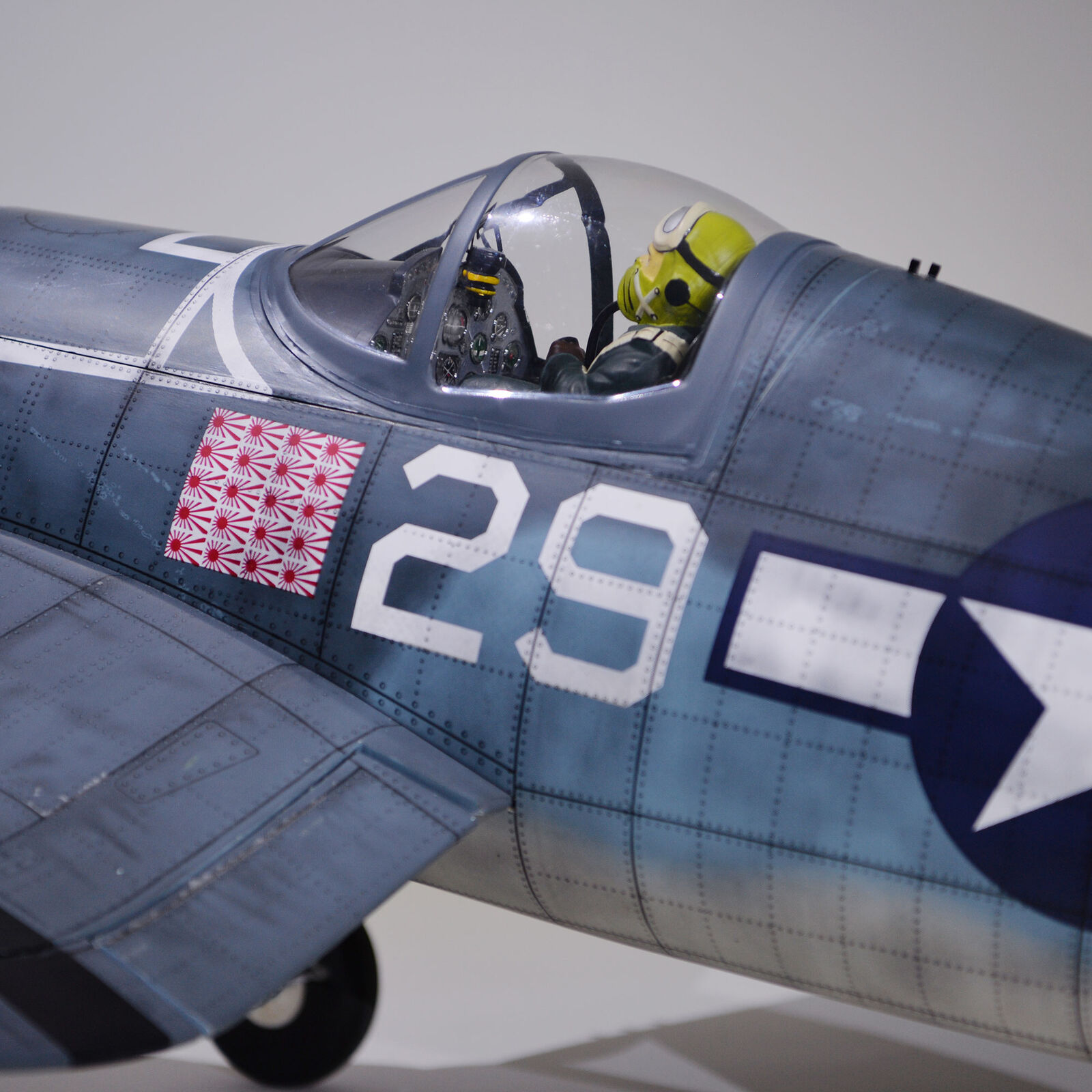 Phoenix Model F4U Corsair 50-60cc ARF with Electric Retracts, 85"-PMMA0201