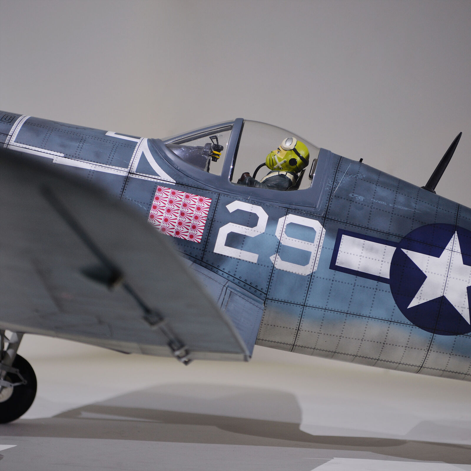 Phoenix Model F4U Corsair 50-60cc ARF with Electric Retracts, 85"-PMMA0201