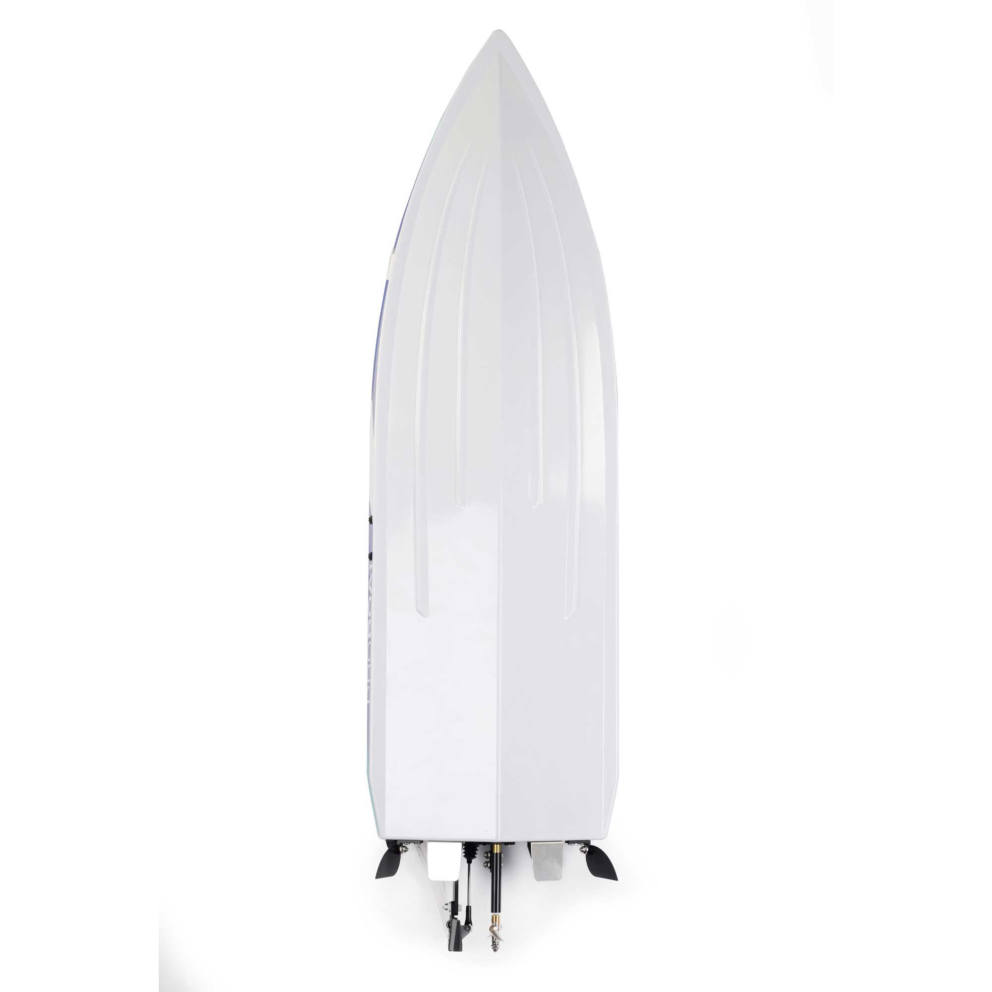 Pro Boat Sonicwake V2 36" Self-Righting Brushless Deep-V RTR RC Boats, Black&White