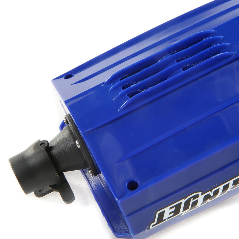 Pro Boat Sprintjet 9" Self-Righting Deep-V Jet Boat Brushed RTR, Silver&Blue