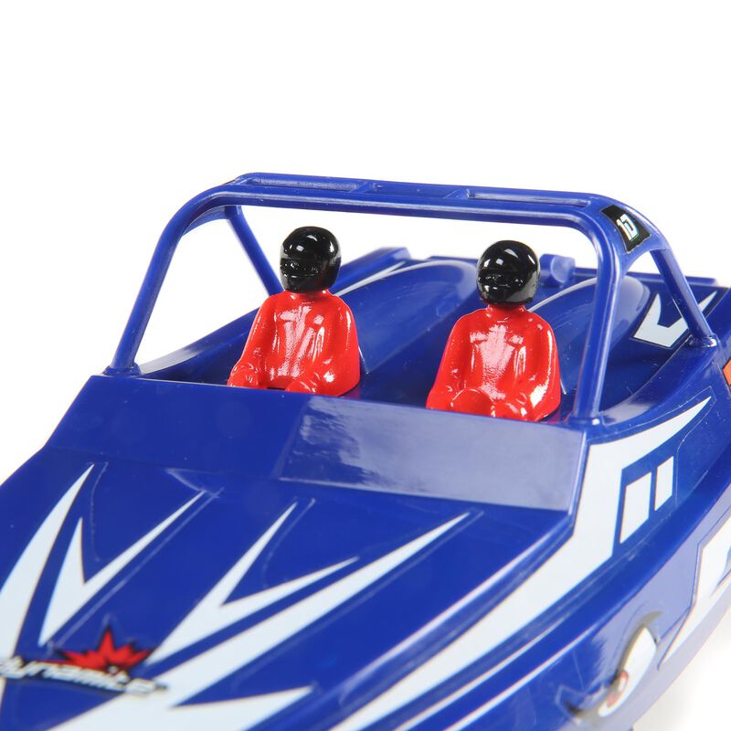 Pro Boat Sprintjet 9" Self-Righting Deep-V Jet Boat Brushed RTR, Silver&Blue