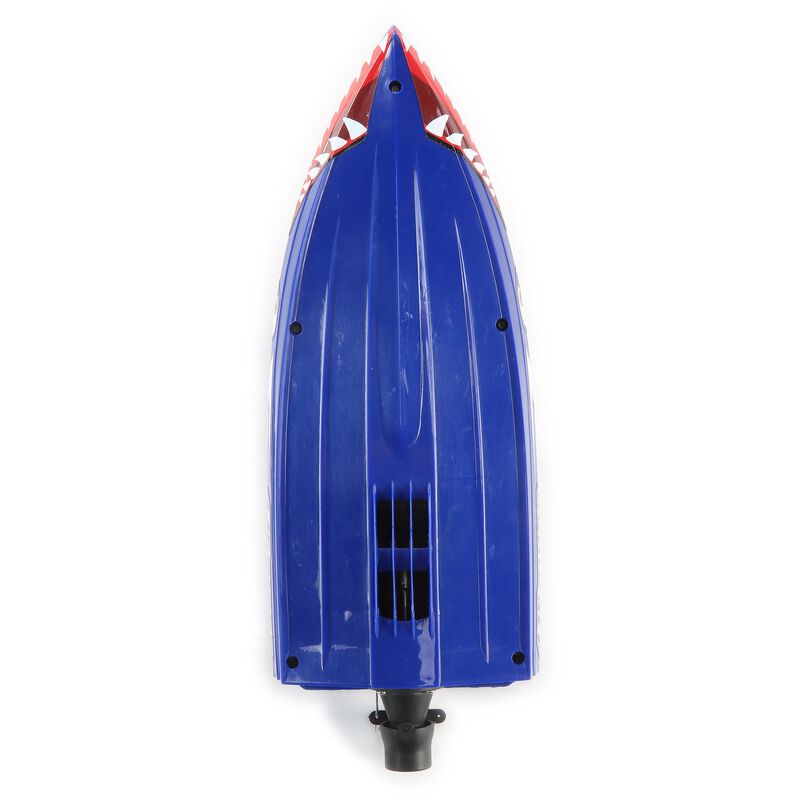 Pro Boat Sprintjet 9" Self-Righting Deep-V Jet Boat Brushed RTR, Silver&Blue
