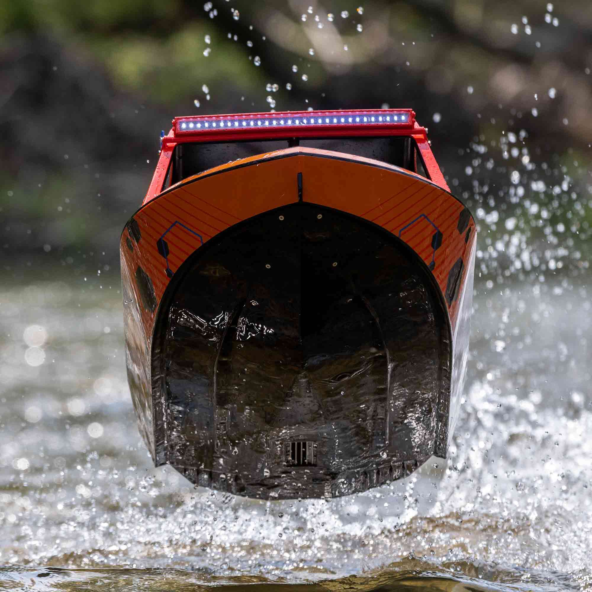 Pro Boat 1:6 24" Jetstream Jet Boat RTR RC Boat, Shreddy-Black&Mojo-Orange