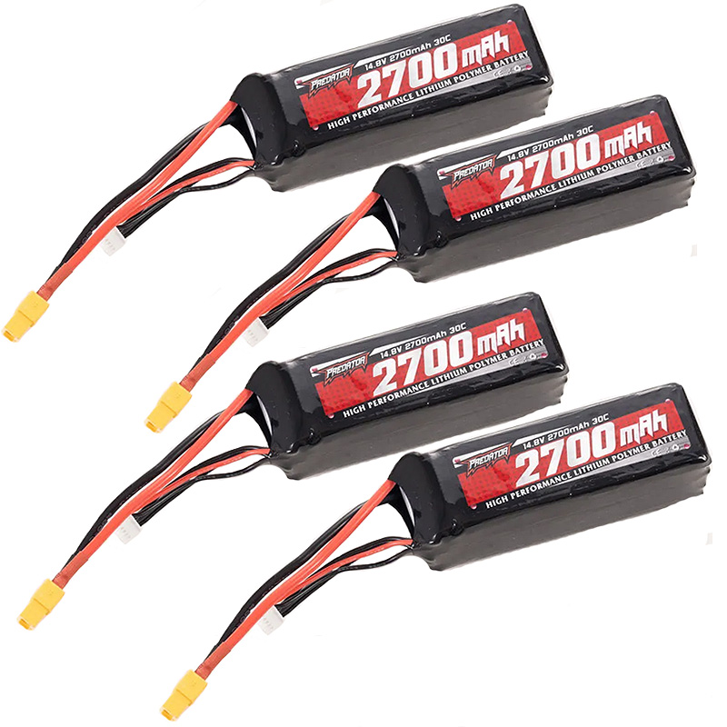 Battery 14.8V 4S 2700mah 30C XT60 Plug-PRBAT018