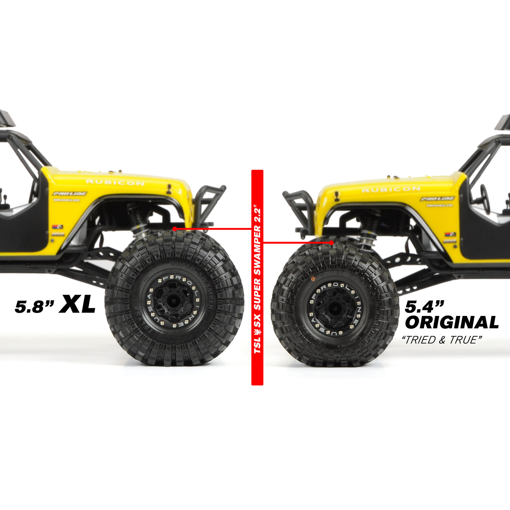 Pro-Line Racing 1:10 Interco TSL SX Super Swamper XL G8 F/R 2.2" Crawler Tires (2)-PRO1010714