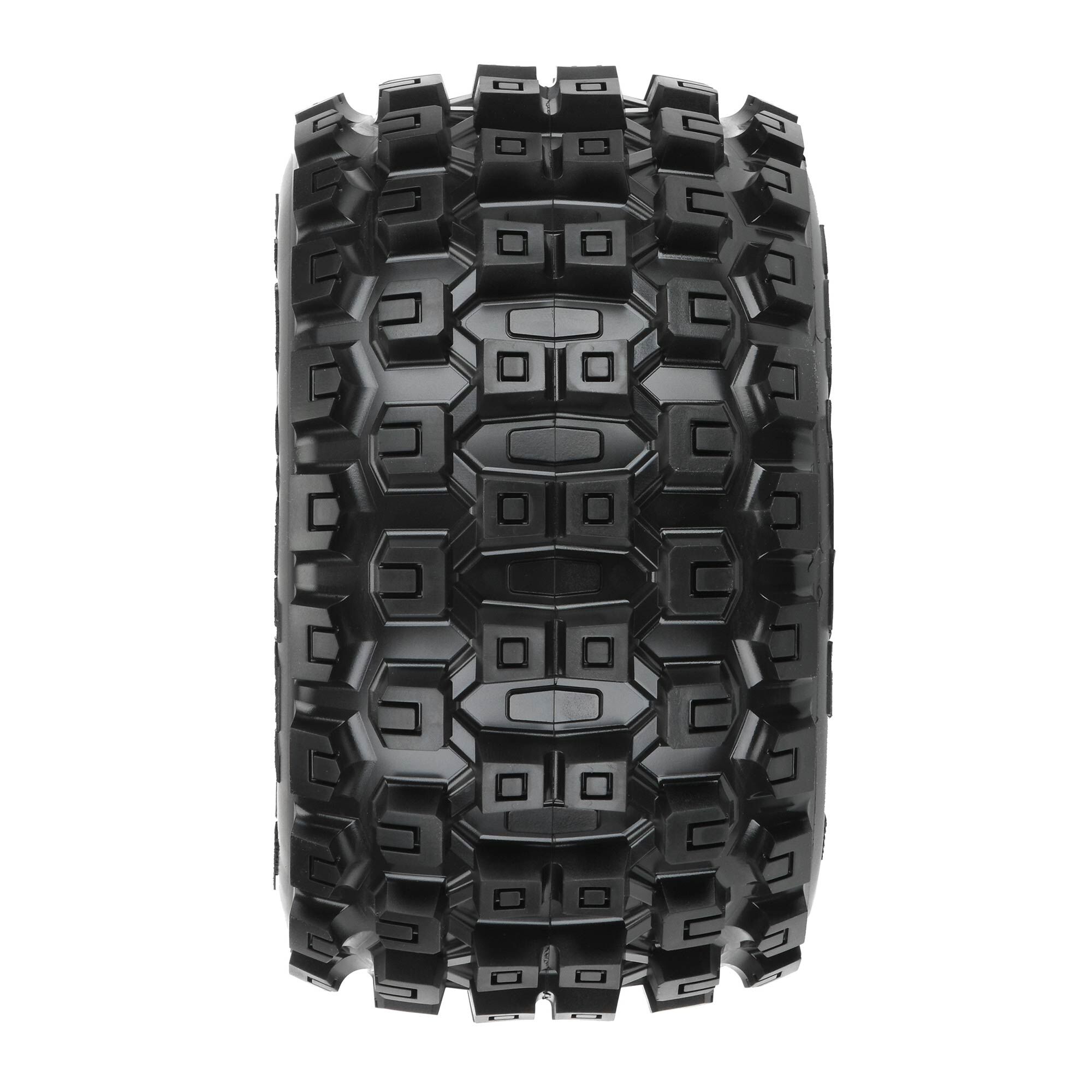 Pro-Line Racing 1:8 Badlands MX38 F/R 3.8" MT Tires Mounted 17mm Black Raid (2)-PRO1012710