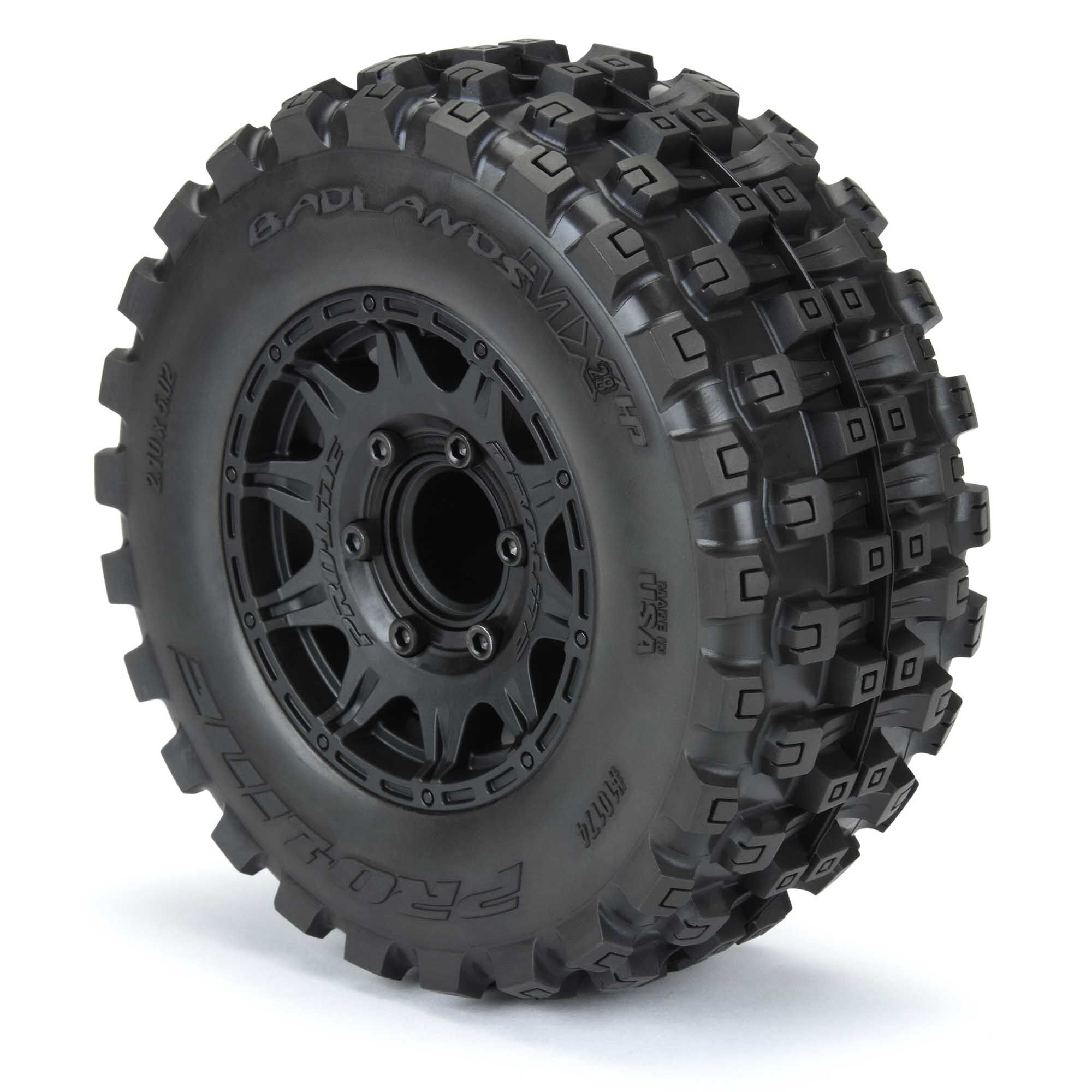 Pro-Line Racing 2Pcs 1:10 Badlands MX28 BELTED F/R 2.8