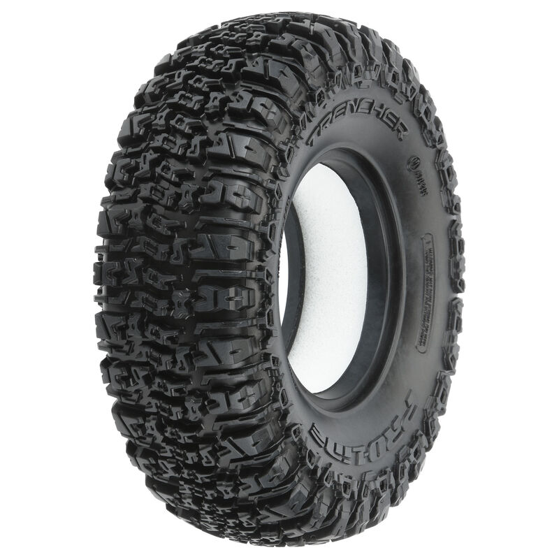 Pro-Line Racing 1/10 Class 1 Trencher Predator F/R 1.9" Crawler Tires (2)-PRO1020803