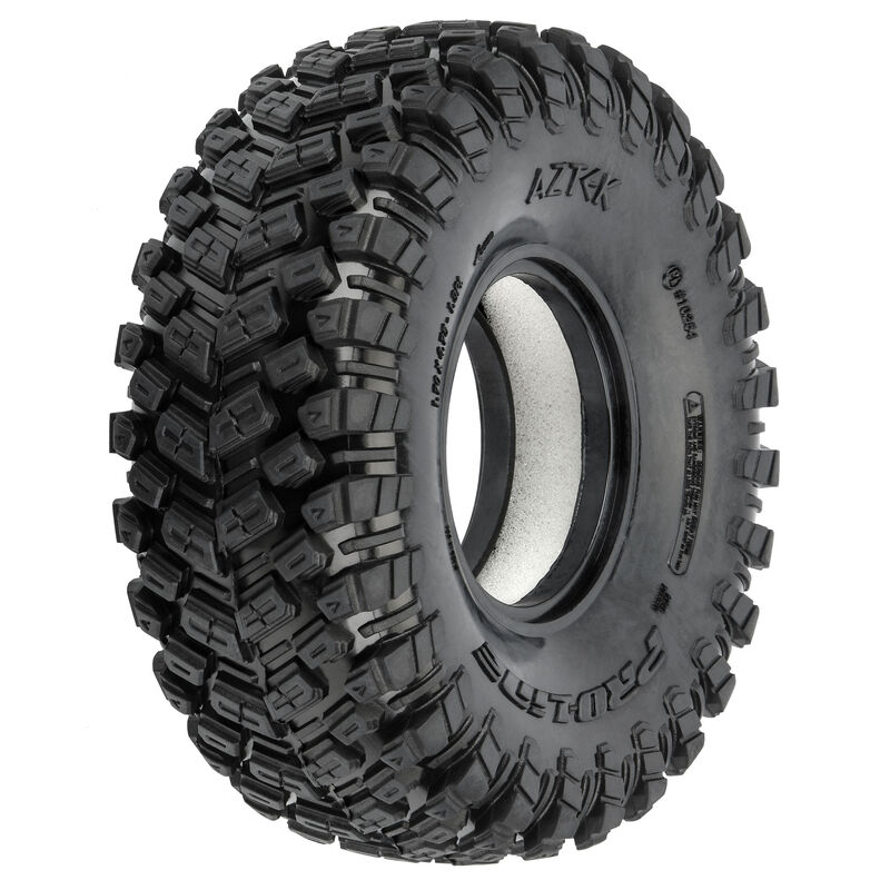 Pro-Line Racing 1/10 Aztek Predator Front/Rear 1.9" Rock Crawling Tires (2)-PRO1025403
