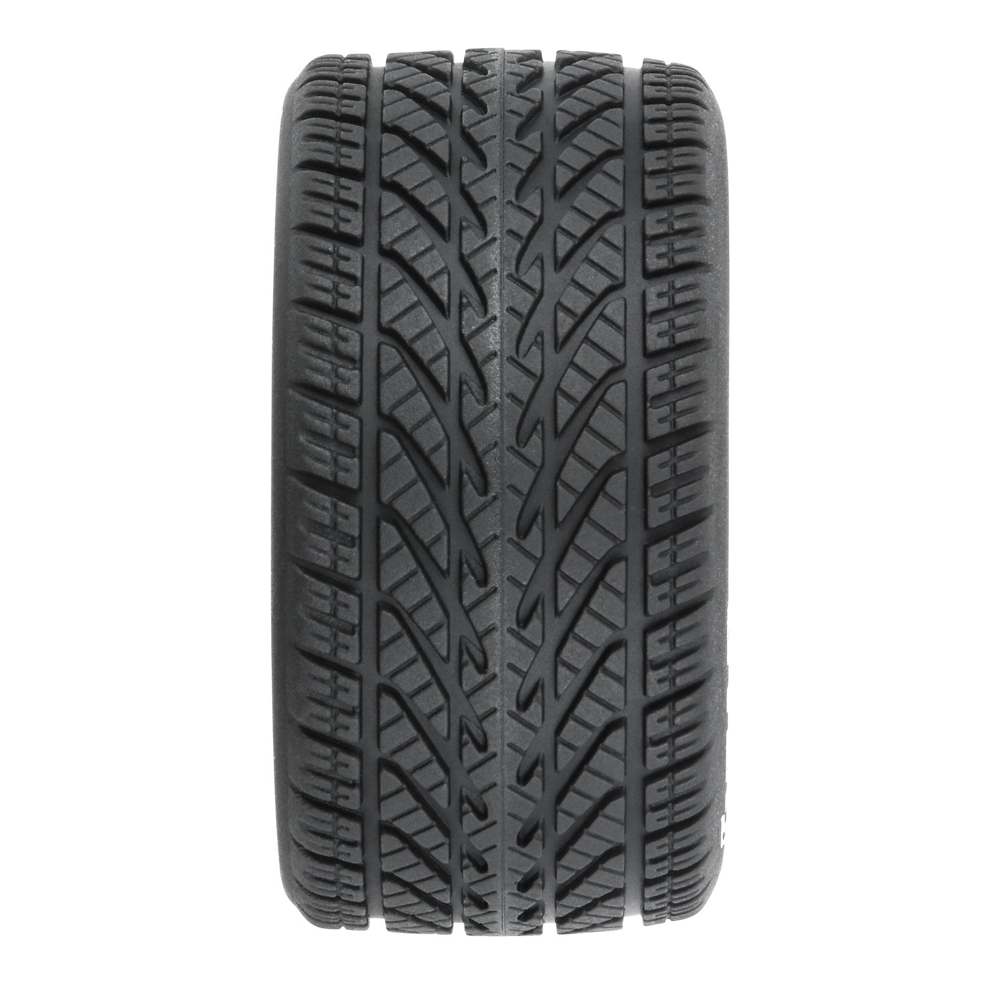 Pro-Line Racing 1:12 Goodyear Eagle Wet Tire F/R MTD Gray Wheels (4): Losi NASCAR-PRO1028310