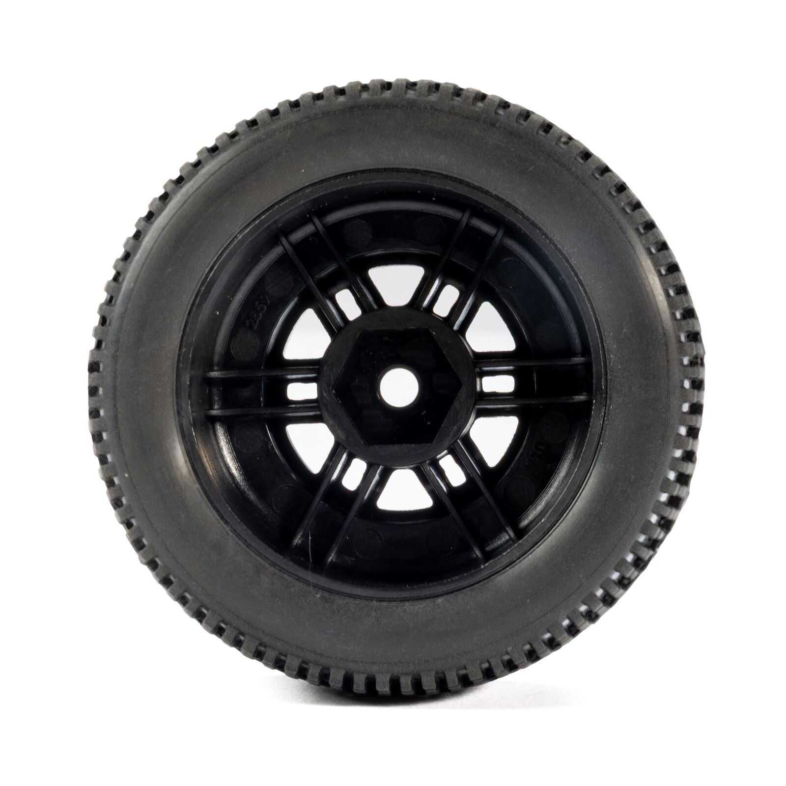 Pro-Line Racing 1/16 King Pin Front/Rear Tires MTD 12mm Black Split Six (4): MOJAVE GROM-PRO1028510