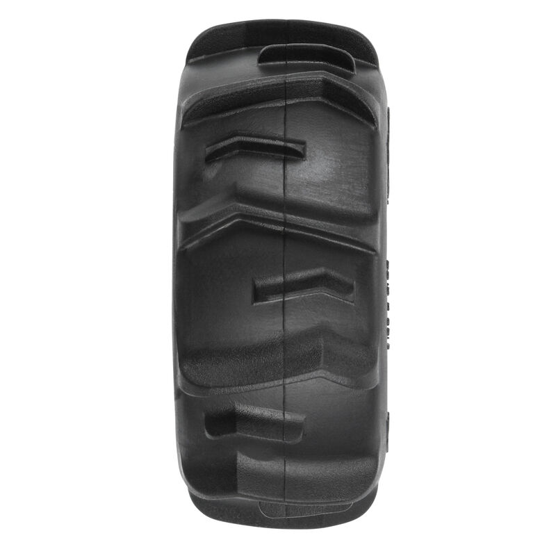 Pro-Line Racing 1/16 Dumont F/R Tires MTD 12mm Silver Impulse (4): Mojave GROM