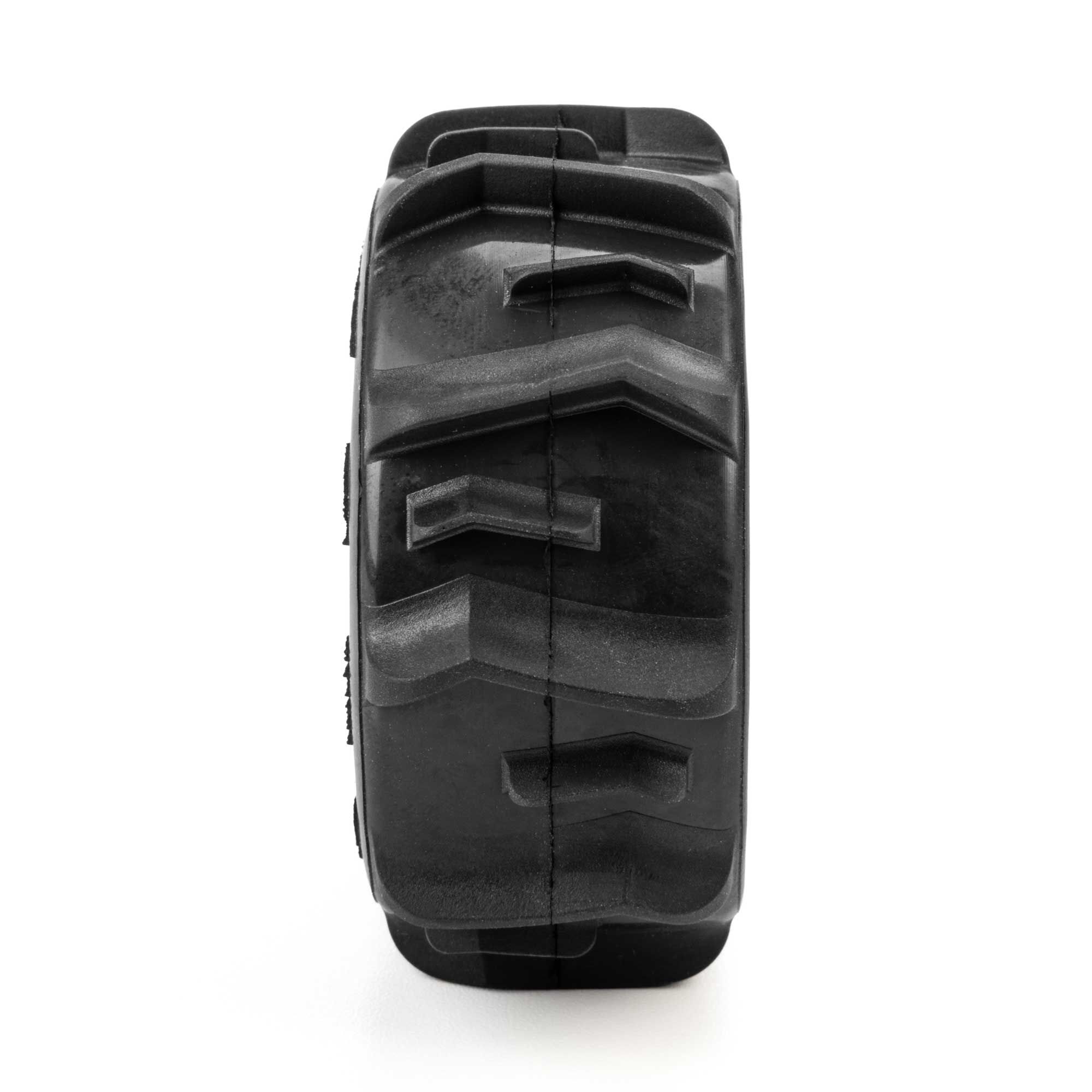 Pro-Line Racing 1:16 Dumont Front/Rear Paddle Tires Mounted 12mm Black Split Six (4): ARRMA MOJAVE GROM-PRO1030911