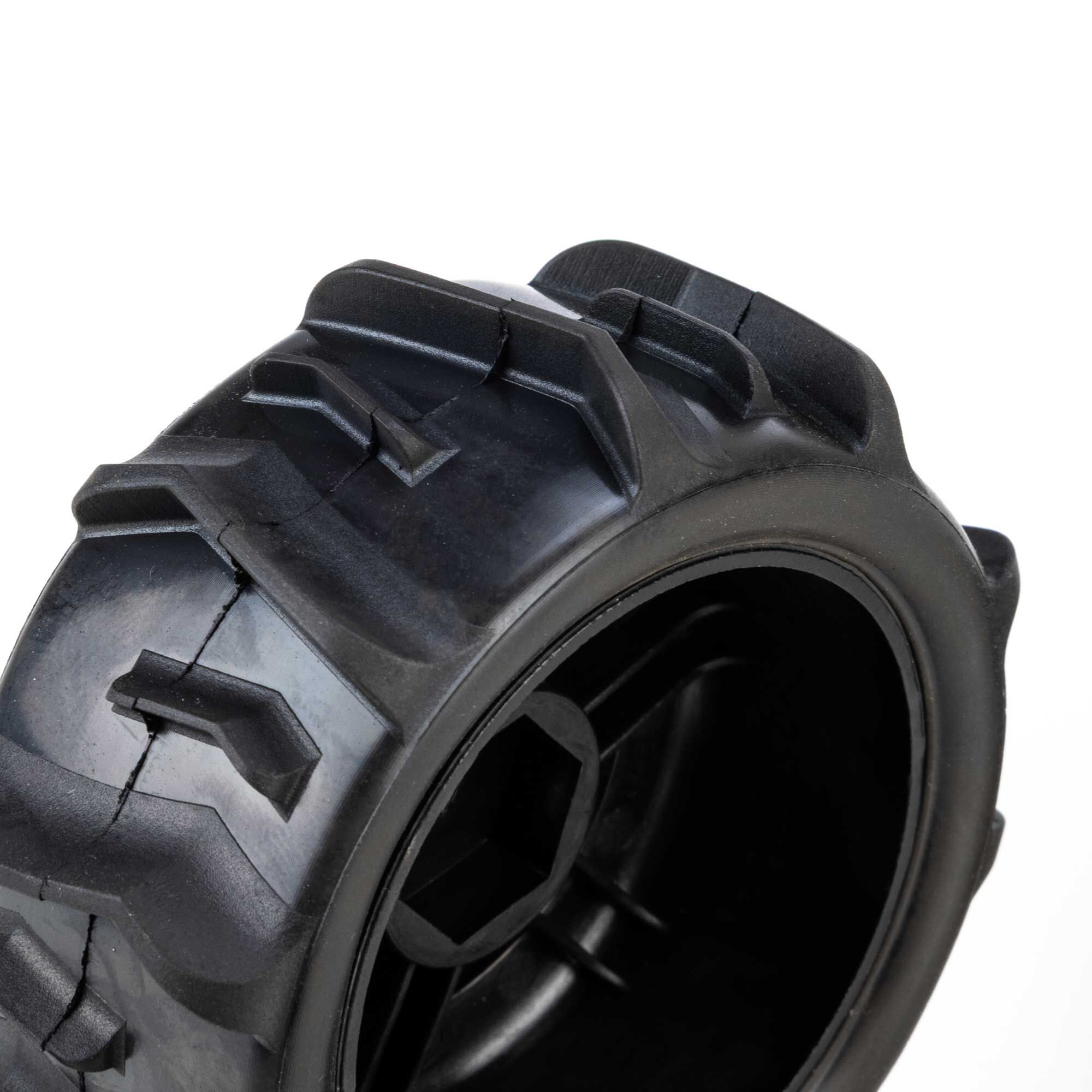 Pro-Line Racing 1:16 Dumont Front/Rear Paddle Tires Mounted 12mm Black Split Six (4): ARRMA MOJAVE GROM-PRO1030911