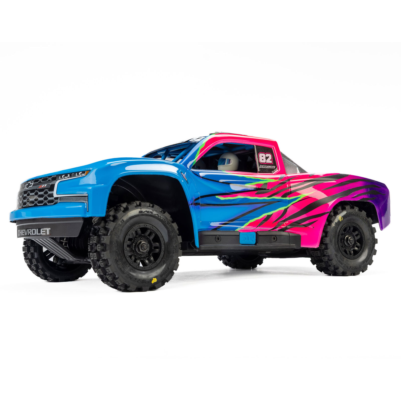 Pro-Line Racing 1/16 Badlands MX Front/Rear Tires MTD 12mm Black Split Six (4): MOJAVE GROM-PRO1034010