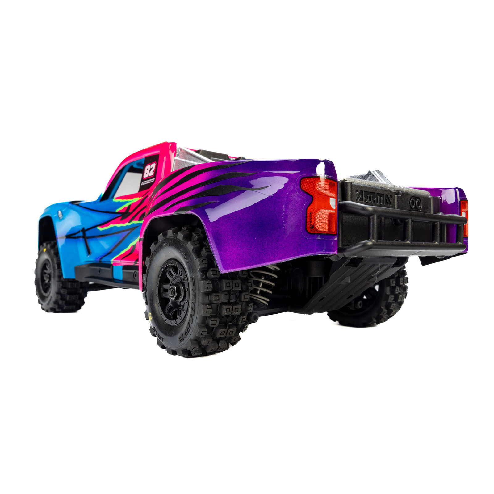 Pro-Line Racing 1/16 Badlands MX Front/Rear Tires MTD 12mm Black Split Six (4): MOJAVE GROM-PRO1034010
