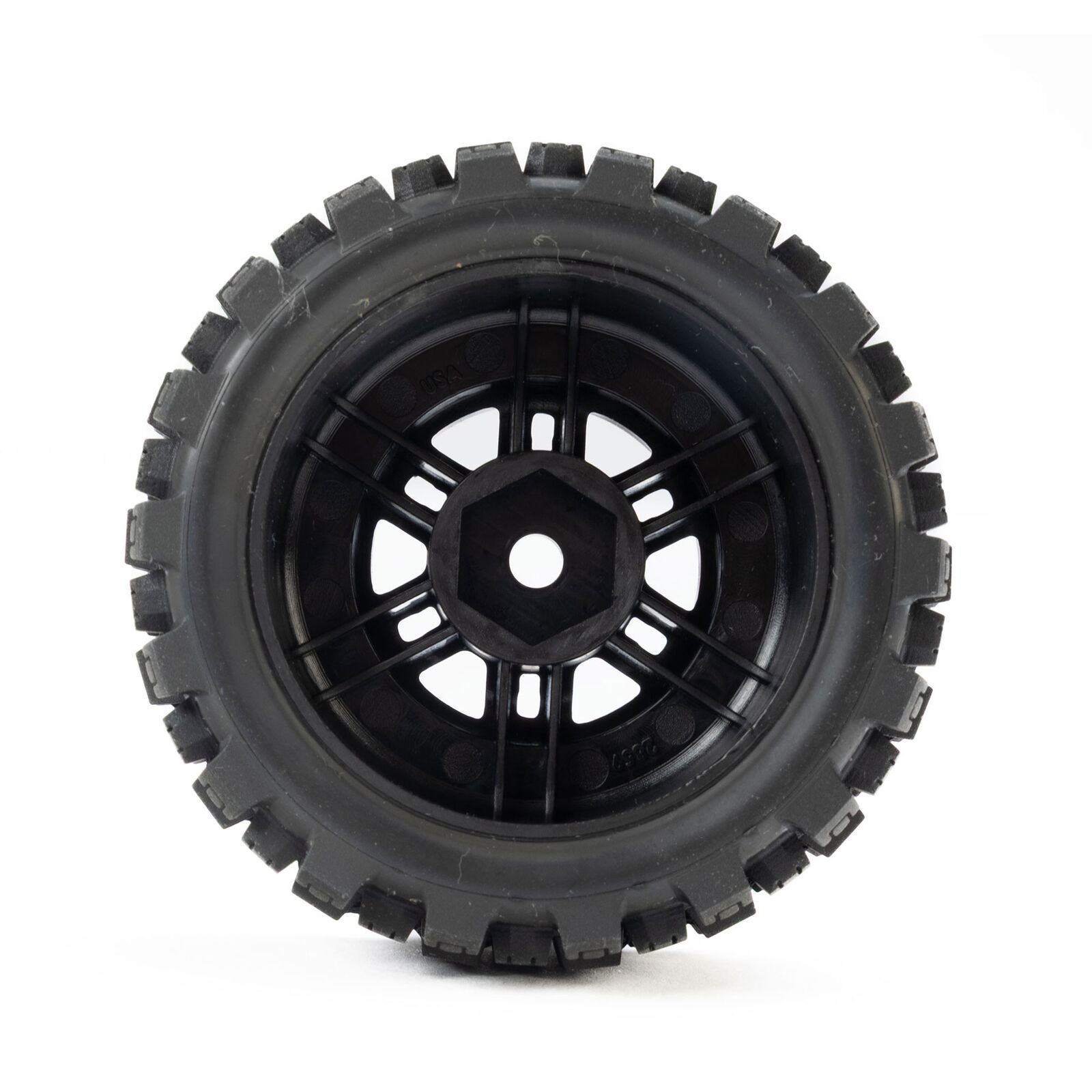 Pro-Line Racing 1/16 Badlands MX Front/Rear Tires MTD 12mm Black Split Six (4): MOJAVE GROM-PRO1034010