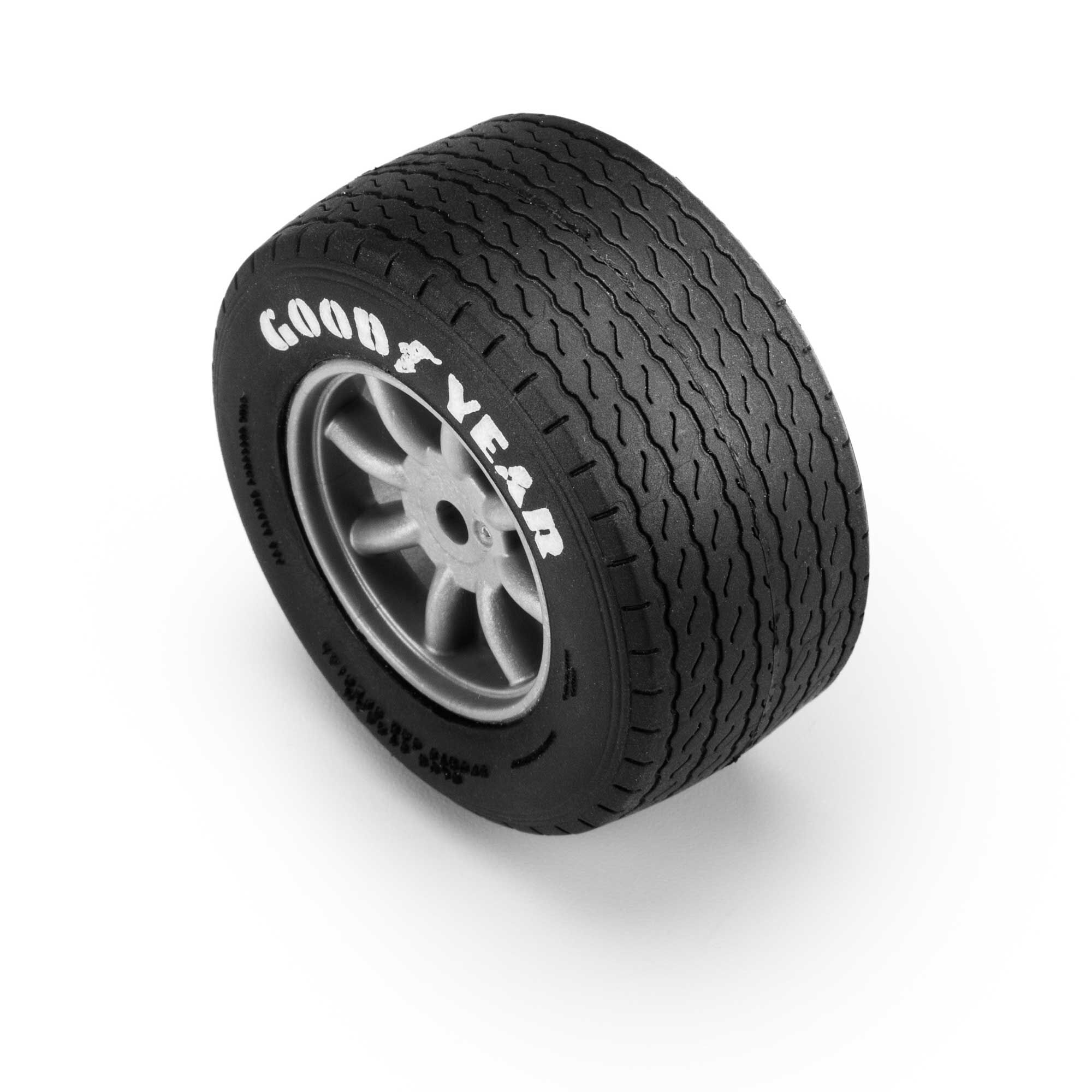 Pro-Line Racing 1:12 Goodyear Blue Streak VTA Front Tires Mounted 8mm Gray Wheels (2): Losi NASCAR® Race Car-PRO1036310