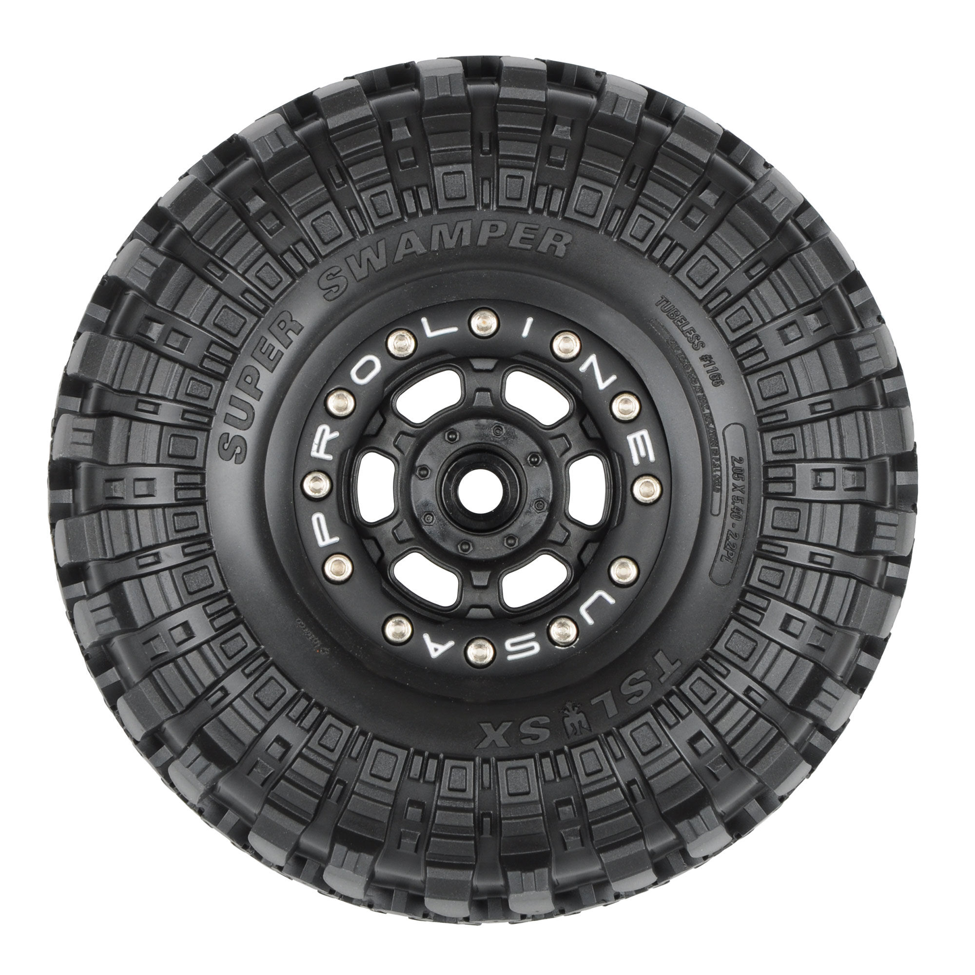Pro-Line Racing 1:10 Interco Super Swamper G8 Front/Rear 2.2" Crawler Tires (2)-PRO116614