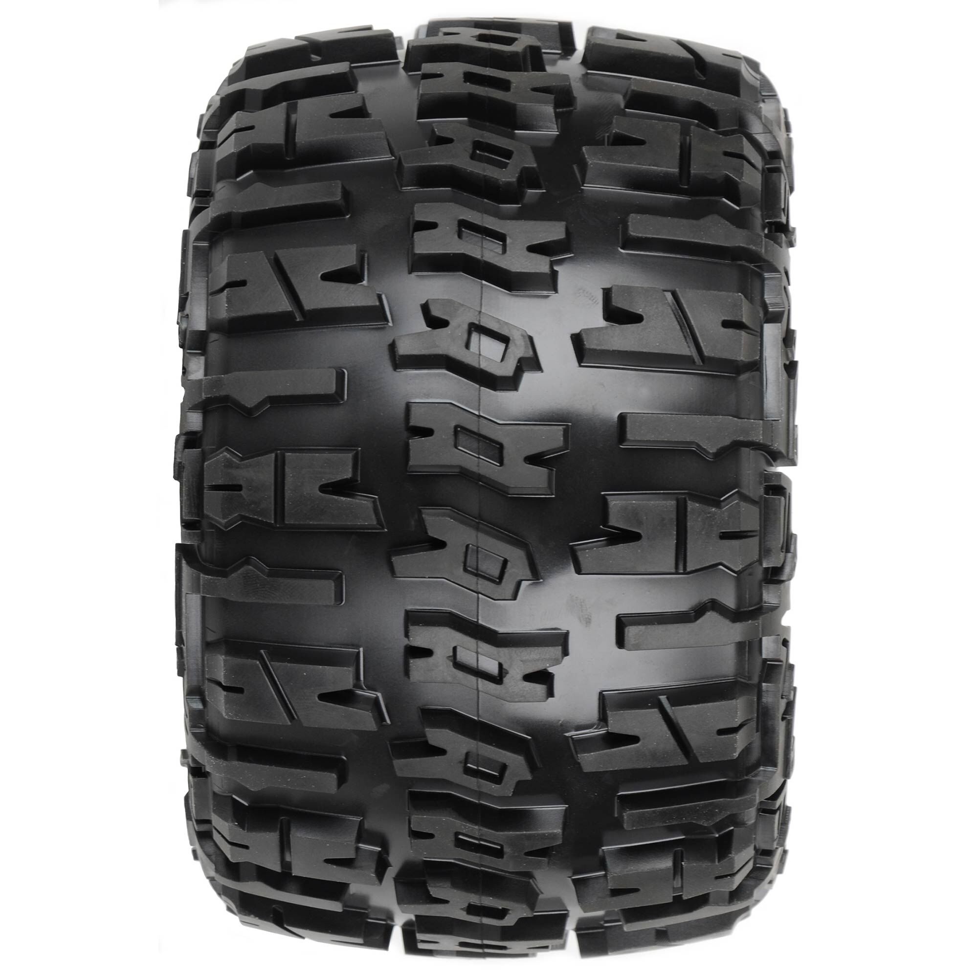 Pro-Line Racing 1:8 Trencher X F/R 3.8" MT Tires Mounted 17mm Black Raid (2)-PRO118410