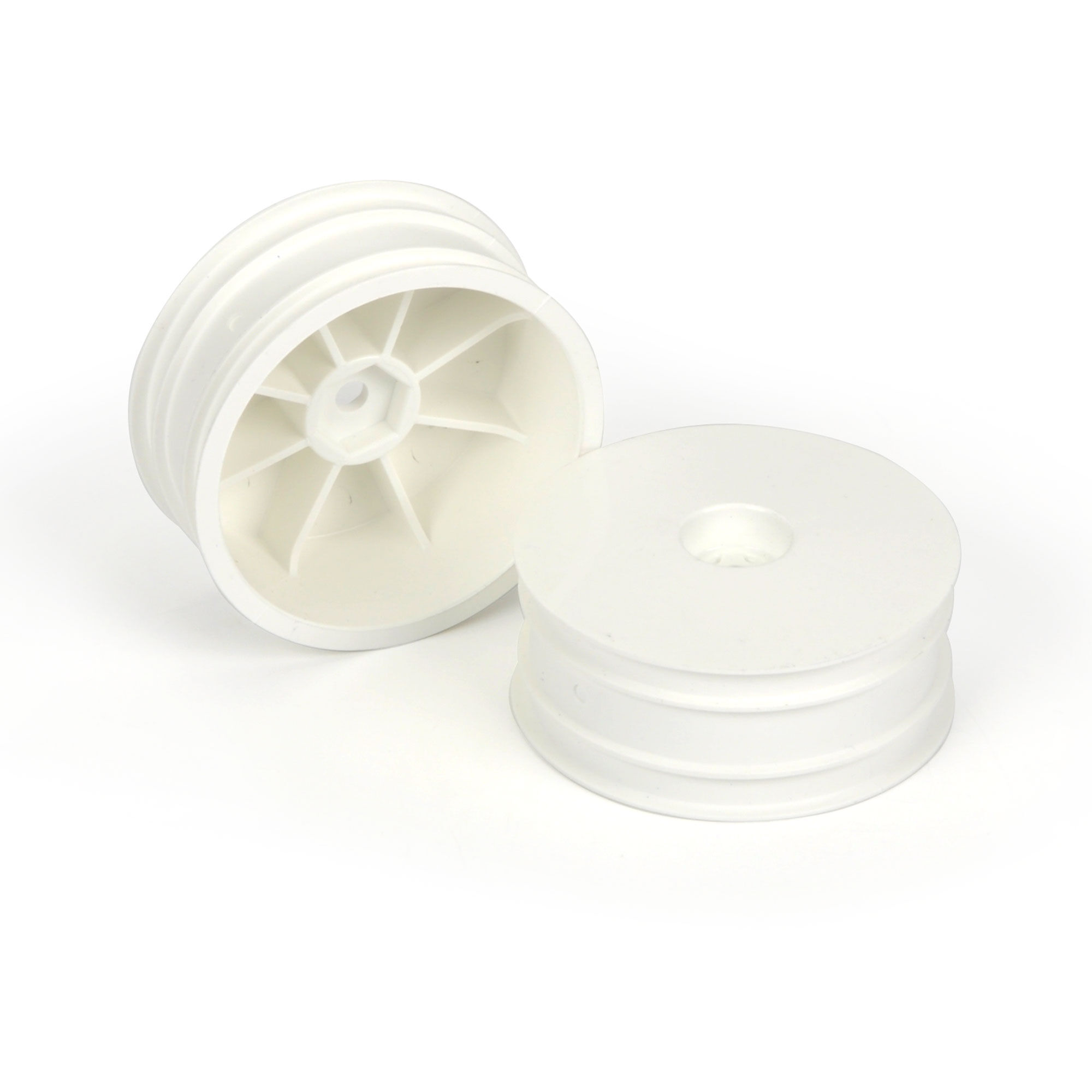 Pro-Line Racing 1:10 Velocity 2WD Front 2.2" 12mm Buggy Wheels (2) White-PRO273504
