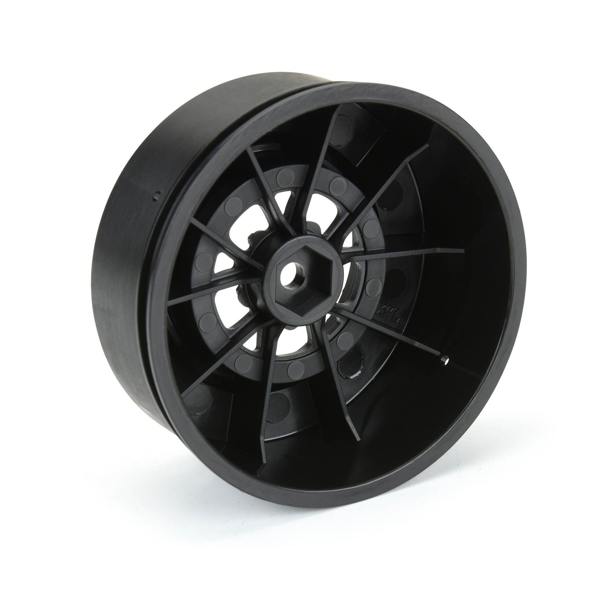 Pro-Line Racing 1:10 Pomona Drag Spec Rear 2.2"/3.0" 12mm Drag Wheels (2) Black-PRO277603