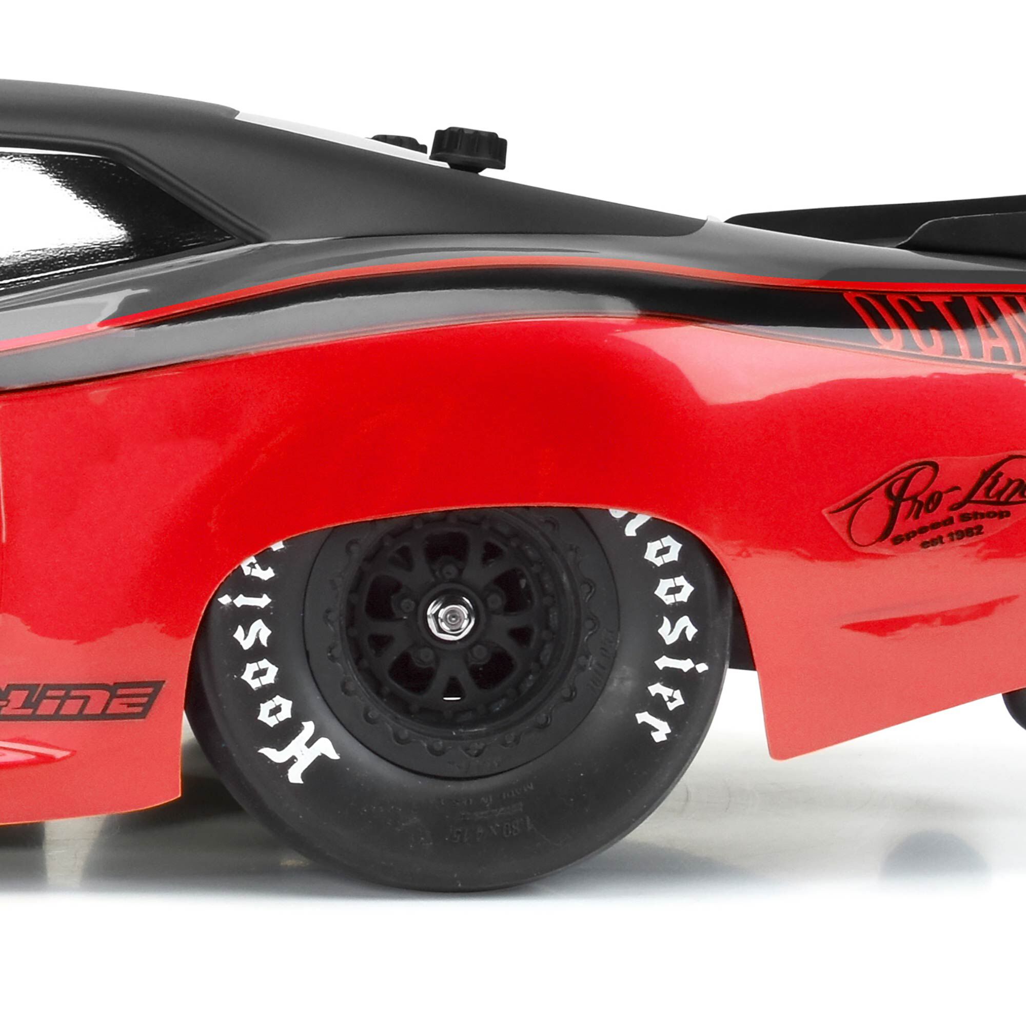 Pro-Line Racing 1:10 Pomona Drag Spec Rear 2.2"/3.0" 12mm Drag Wheels (2) Black-PRO277603