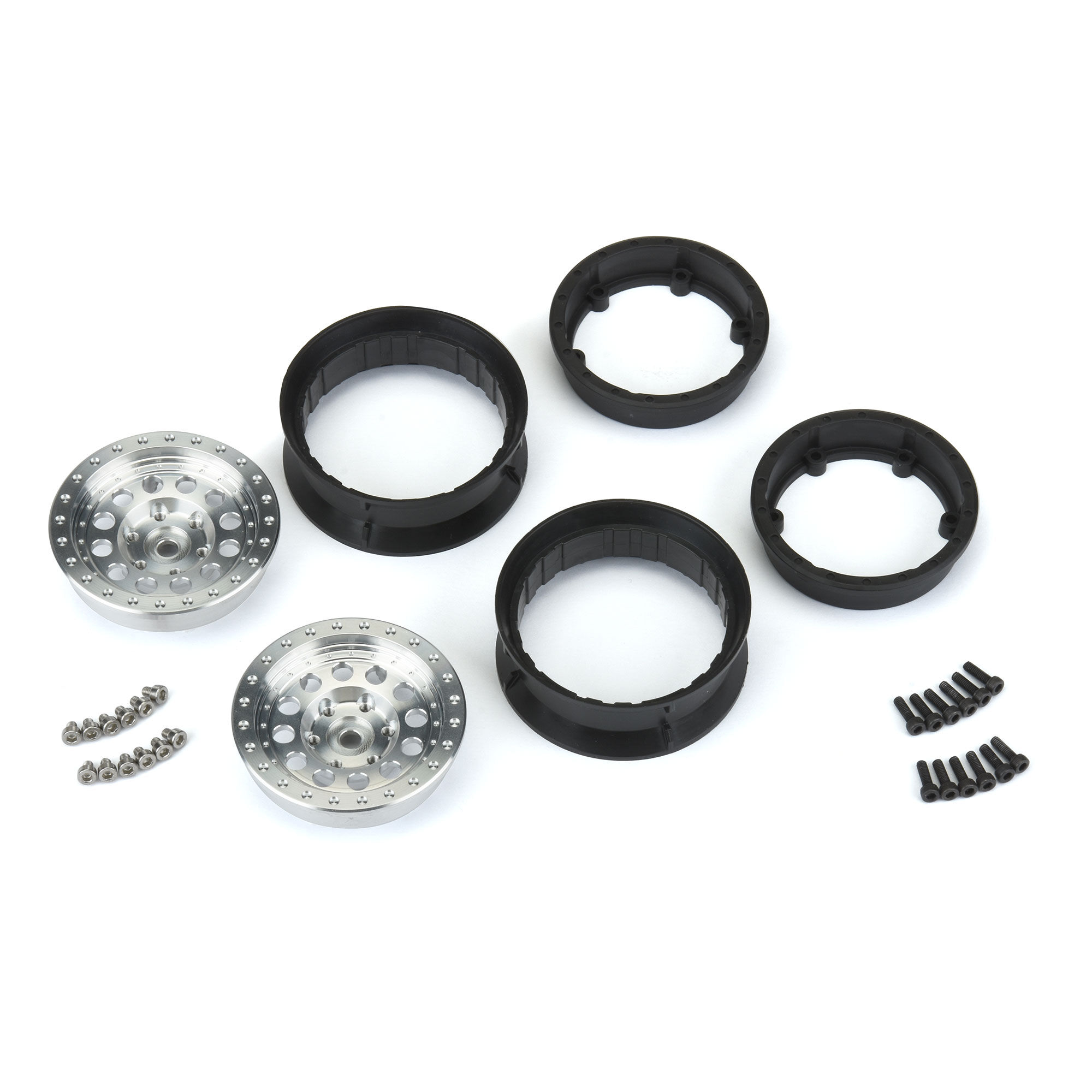 Pro-Line Racing 1:10 Rock Shooter Aluminum Front/Rear 1.9" 12mm Crawling Wheels (2)-PRO278100