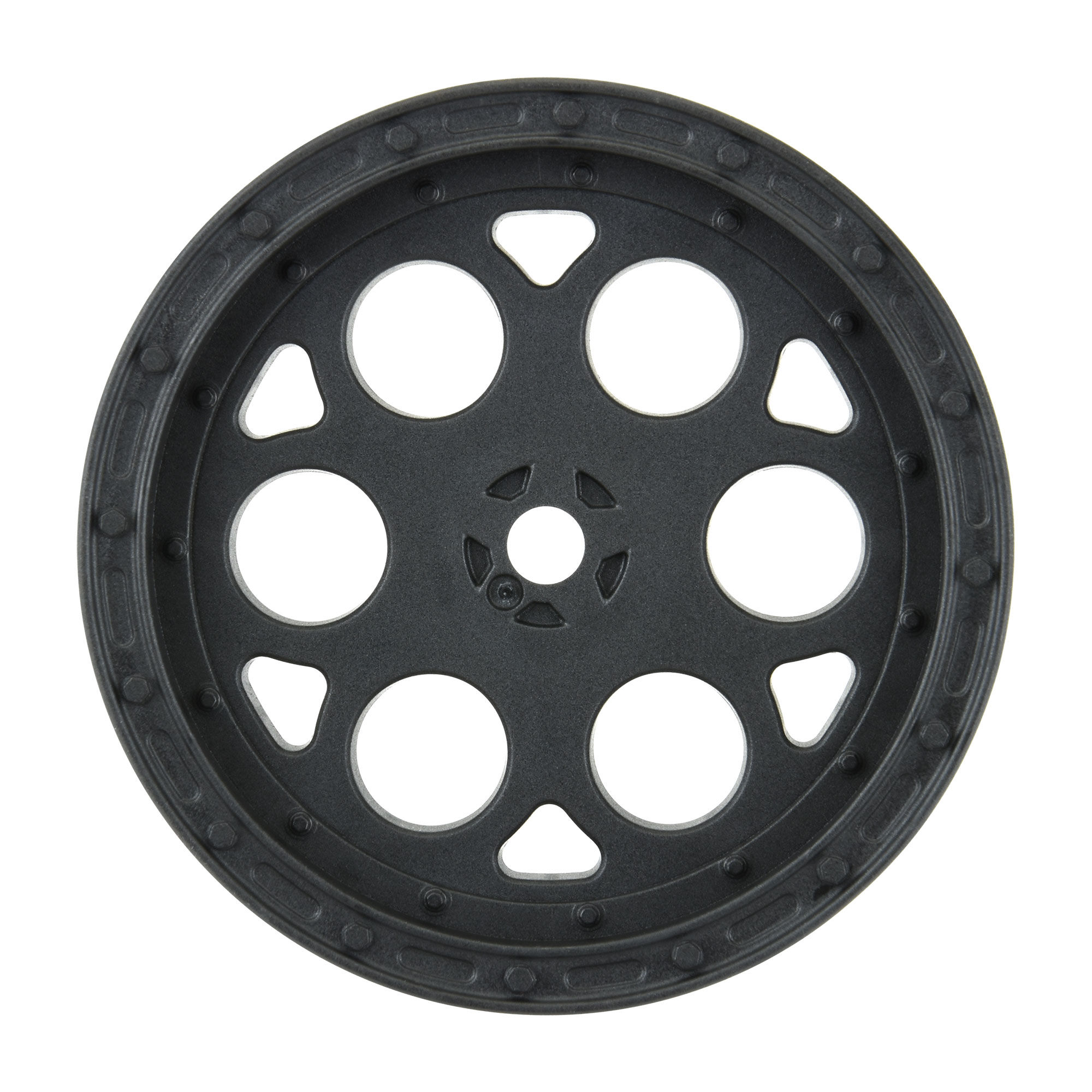Pro-Line Racing 1:10 Showtime Front 2.2" 12mm Sprint Car Wheels (2) Black-PRO278203