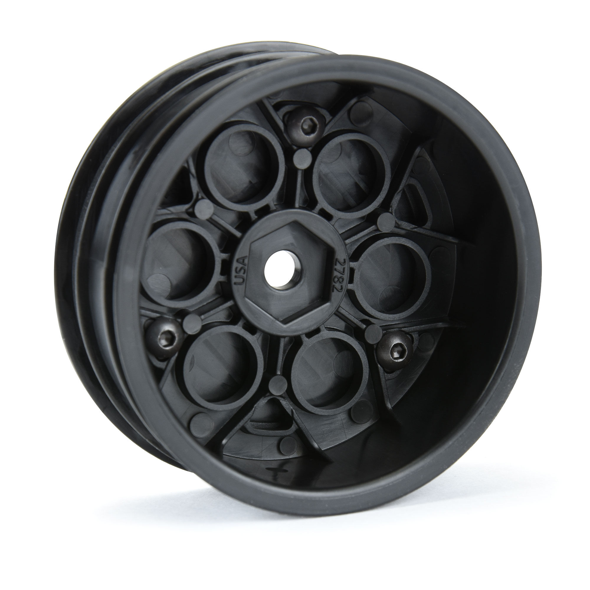Pro-Line Racing 1:10 Showtime Front 2.2" 12mm Sprint Car Wheels (2) Black-PRO278203