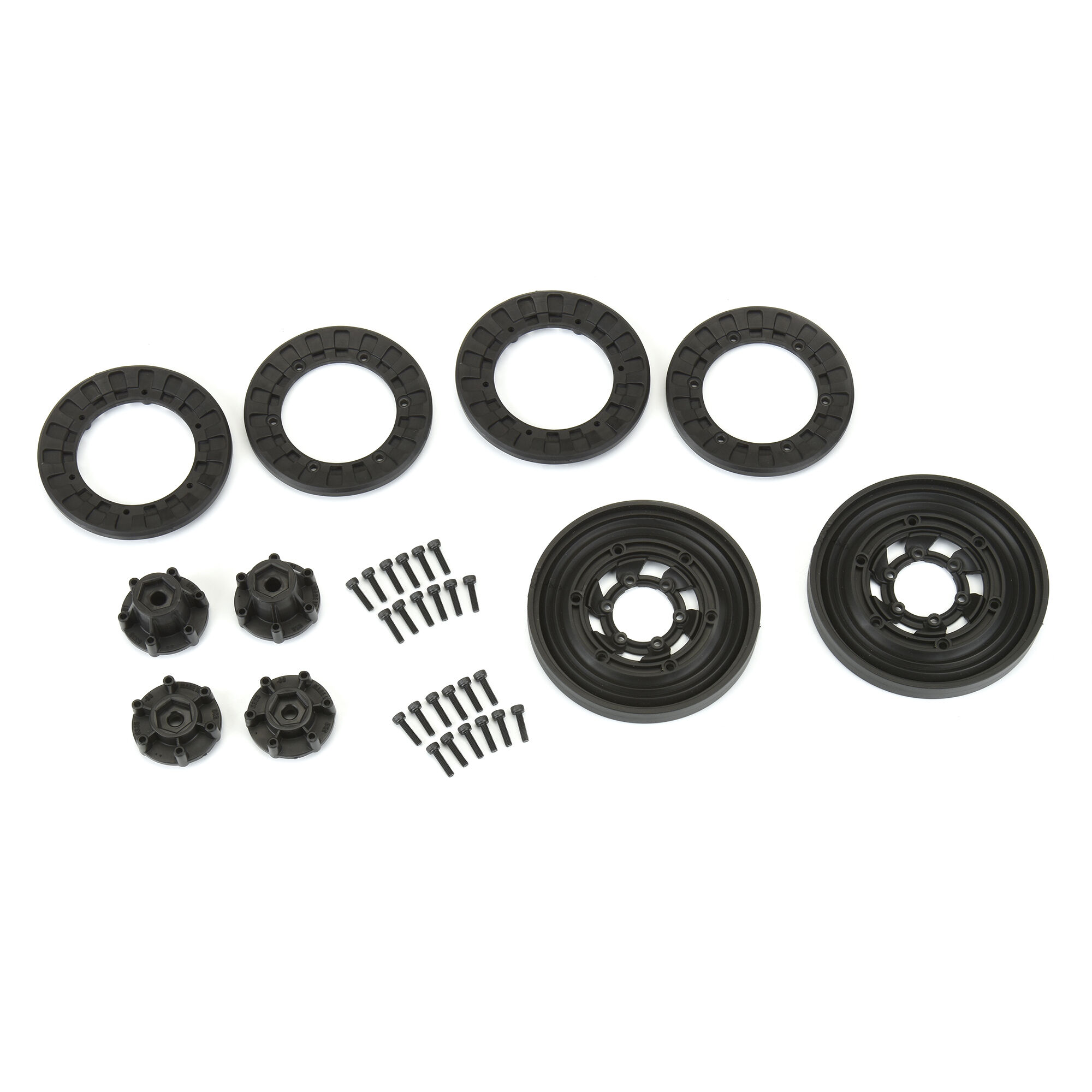 Pro-Line Racing 1:10 Vice CrushLock Front/Rear 2.6" 12mm Crawling Wheels (2) Blk/Blk-PRO278903