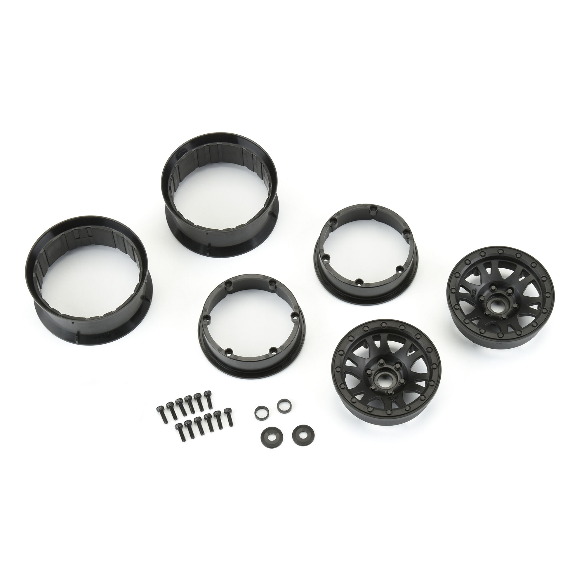 Pro-Line Racing 1:10 Impulse F/R 2.2" 12mm Crawler Wheels (2) Black-PRO280503
